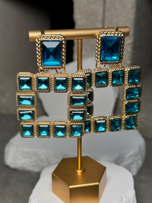 Stone Drop Earrings