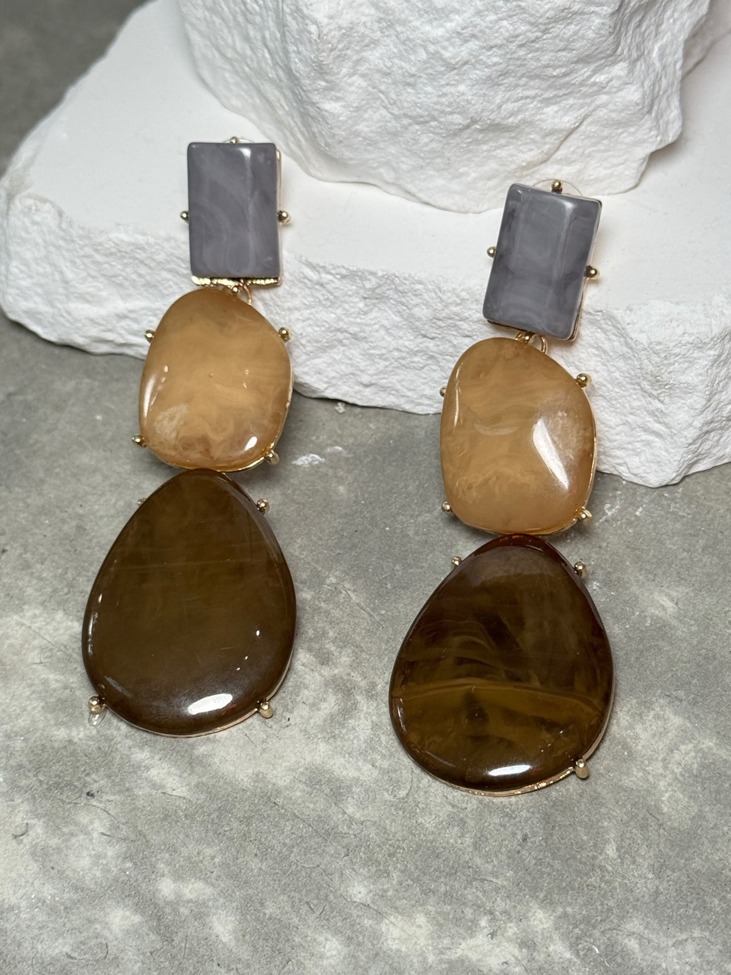 Fall For You Layered Earrings