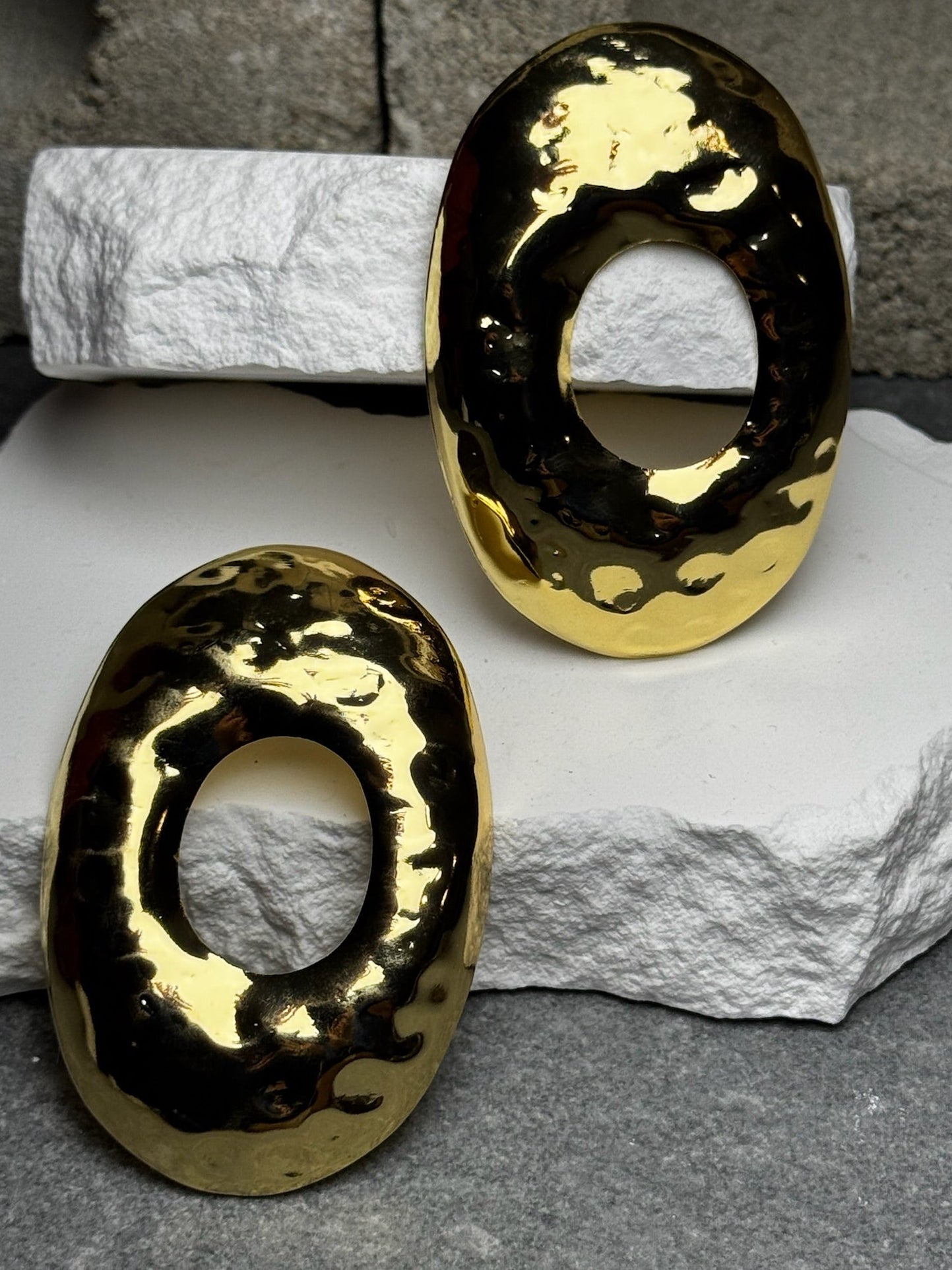 Golden Halo Earring