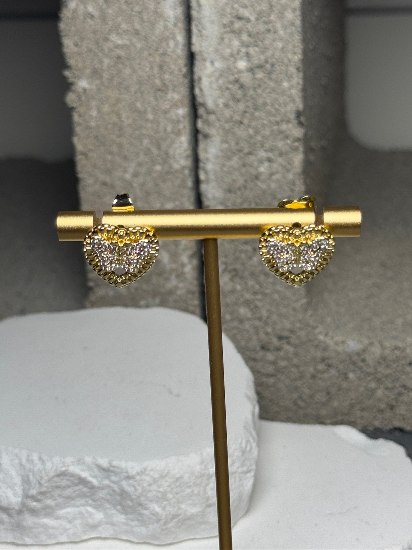 Heartbreaker Butterfly Stud Earrings