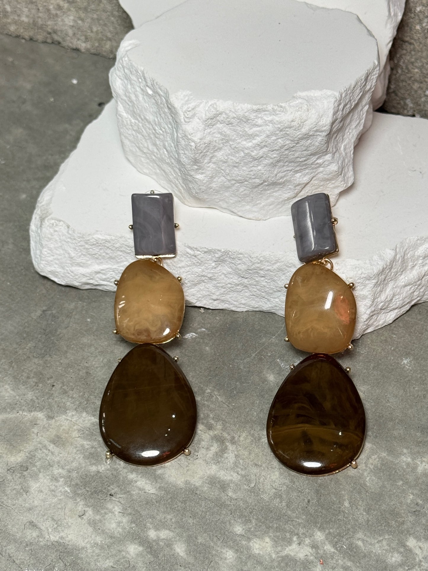 Fall For You Layered Earrings