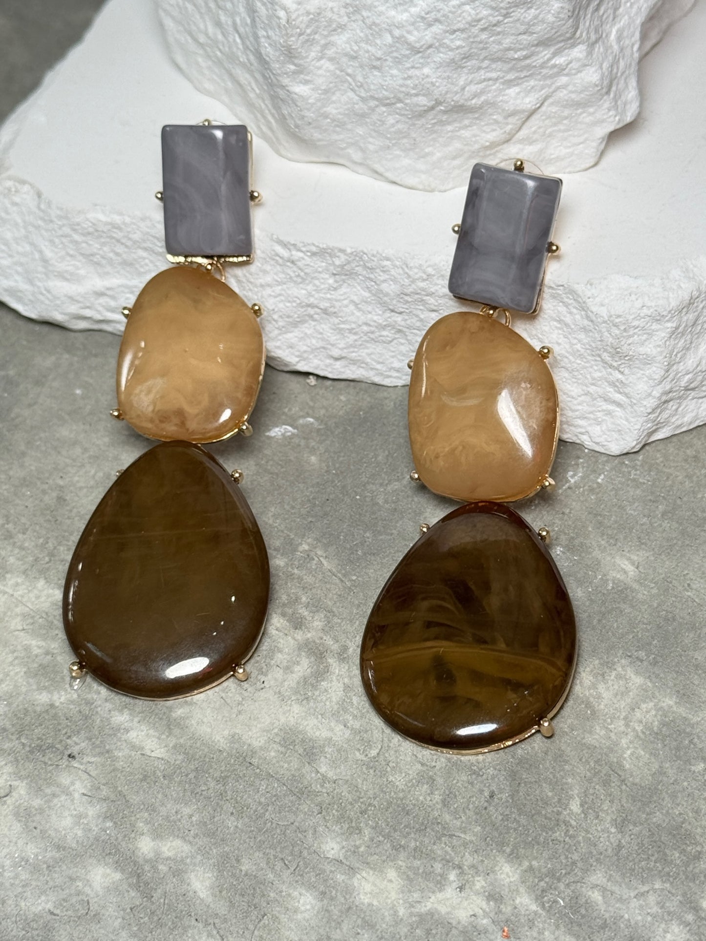 Fall For You Layered Earrings