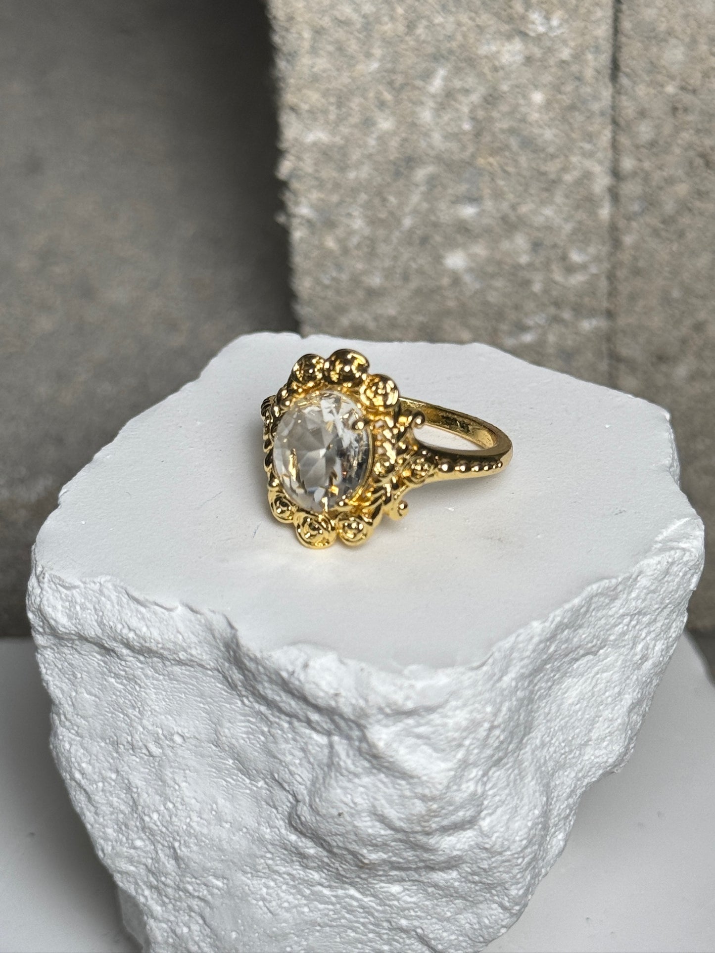 Majestic Rose Ring Size 6.5