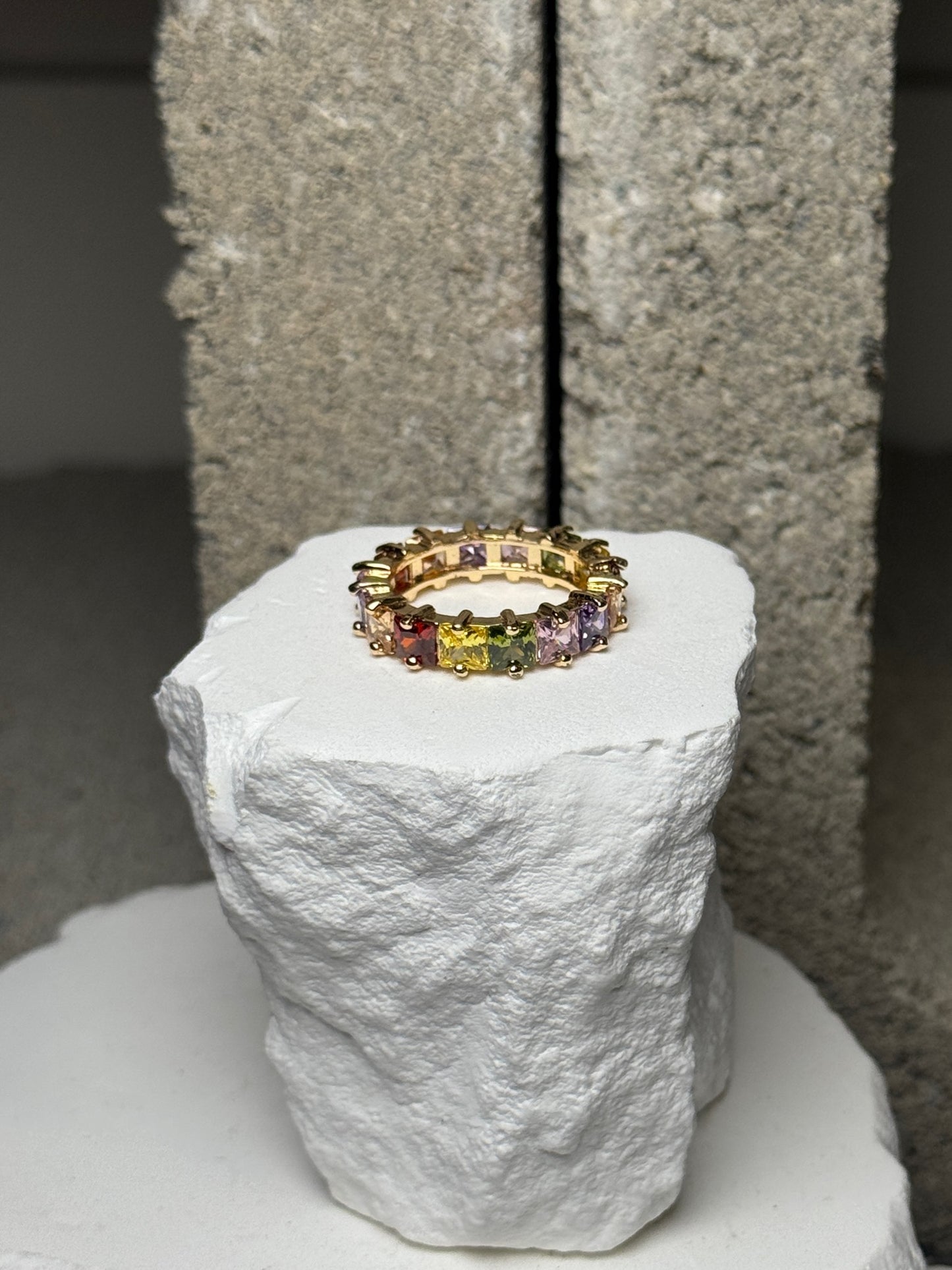 Good Energy Multi Colored Ring 7