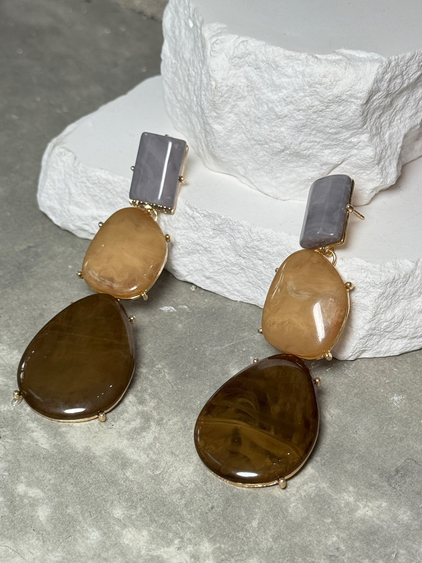 Fall For You Layered Earrings