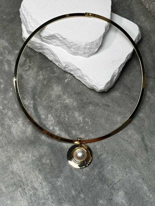 So Sweet Pearl Choker 17"