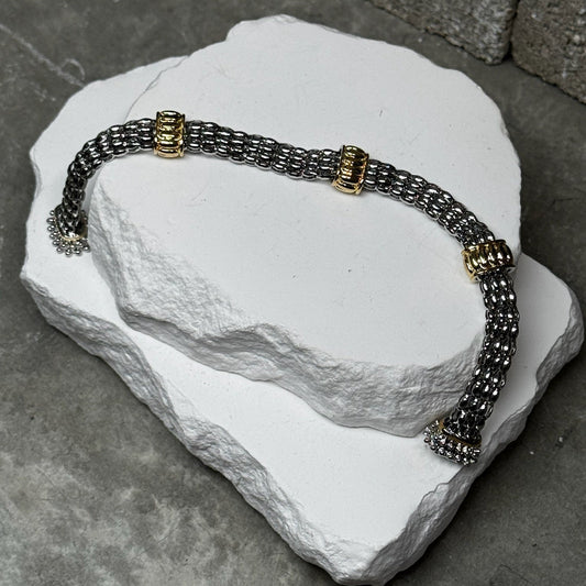Day Dream Mix Metal Magnetic Bracelet 7"