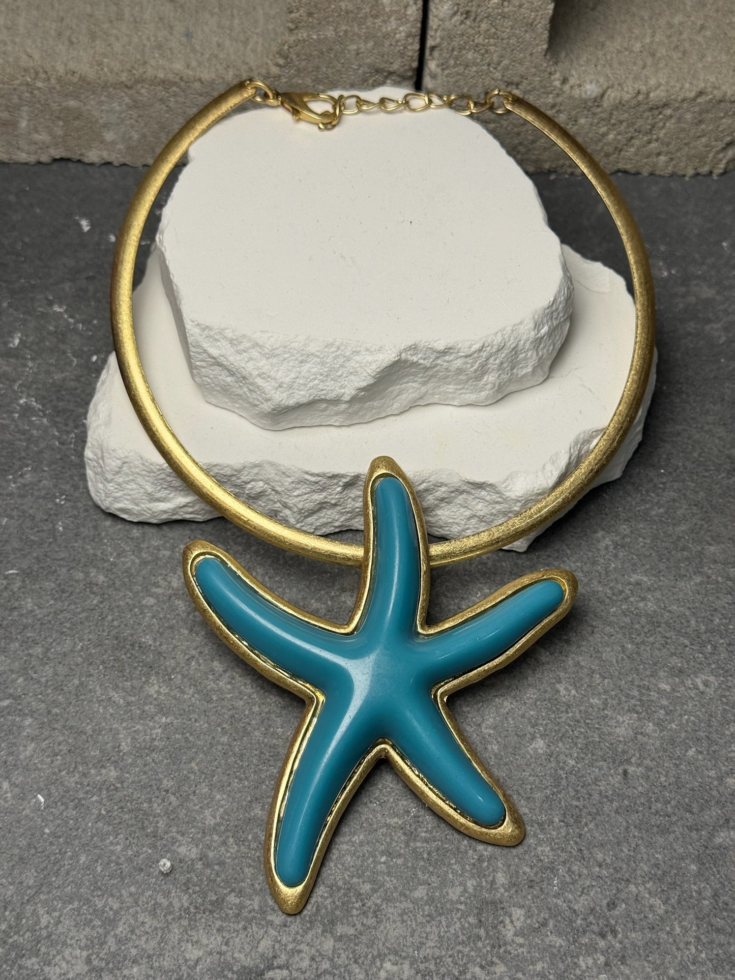 Endless Summer Starfish Choker 14"