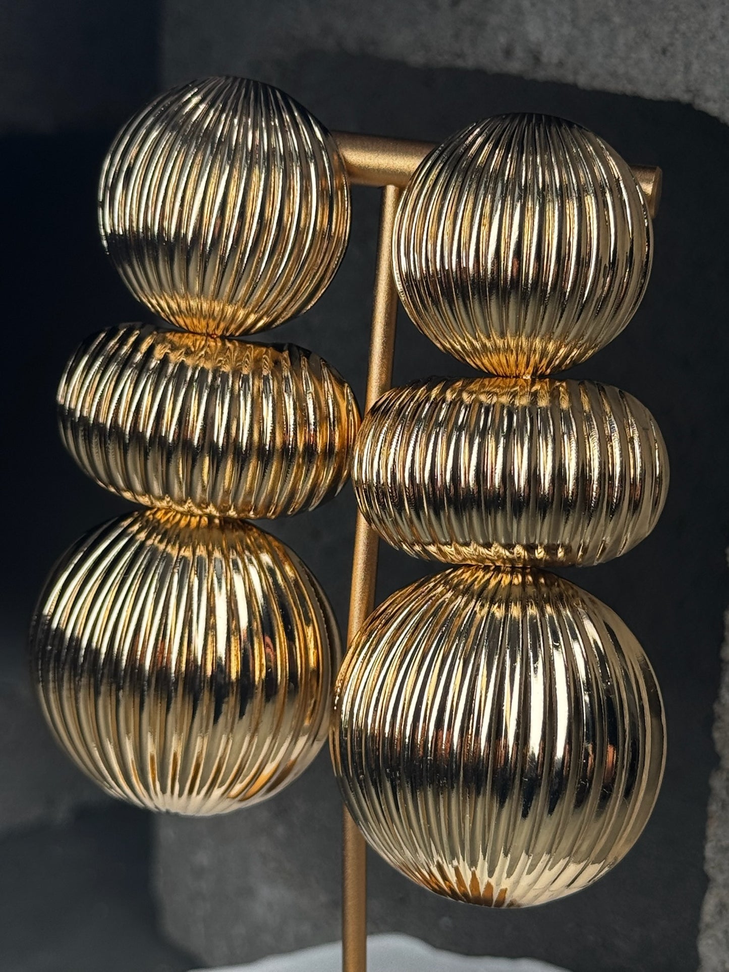 Sugar & Spice Triple Layer Earring