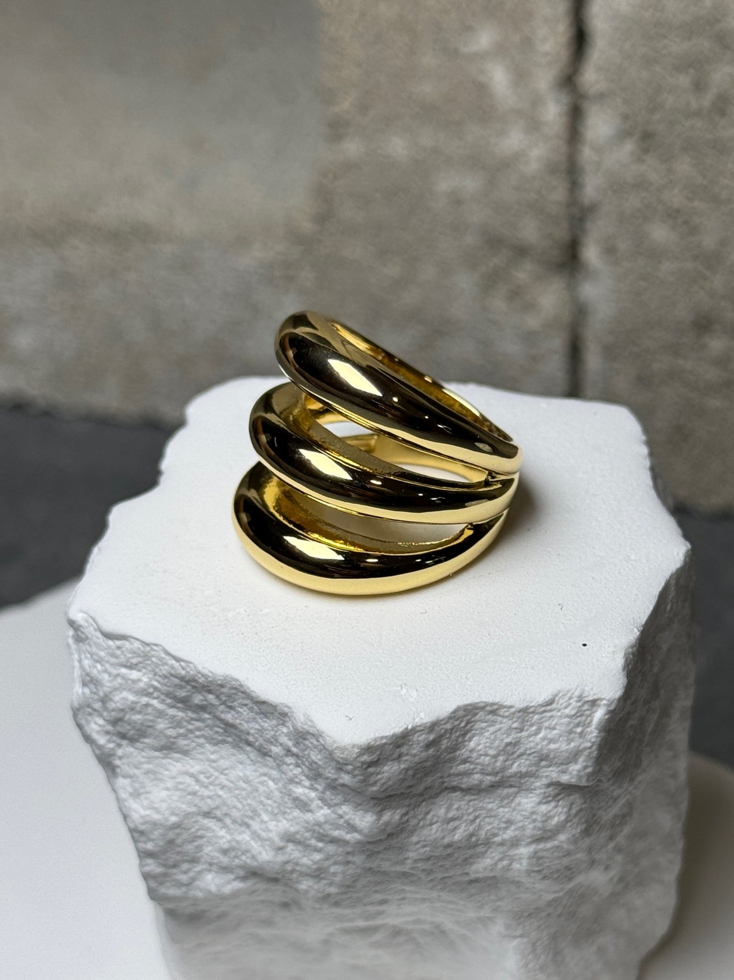 Layered Luxe Ring Size 7
