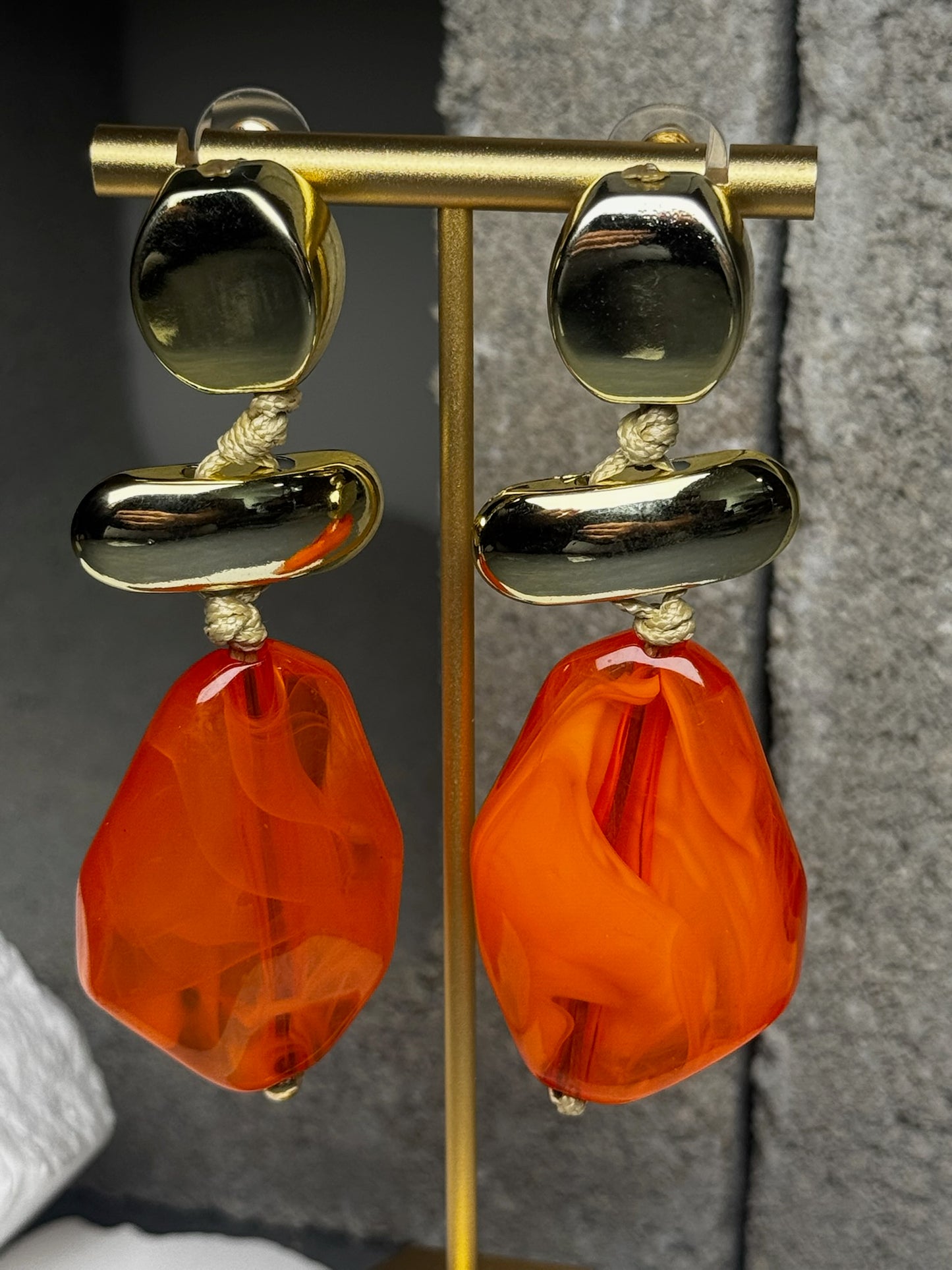 Let It Burn Layered Earrings