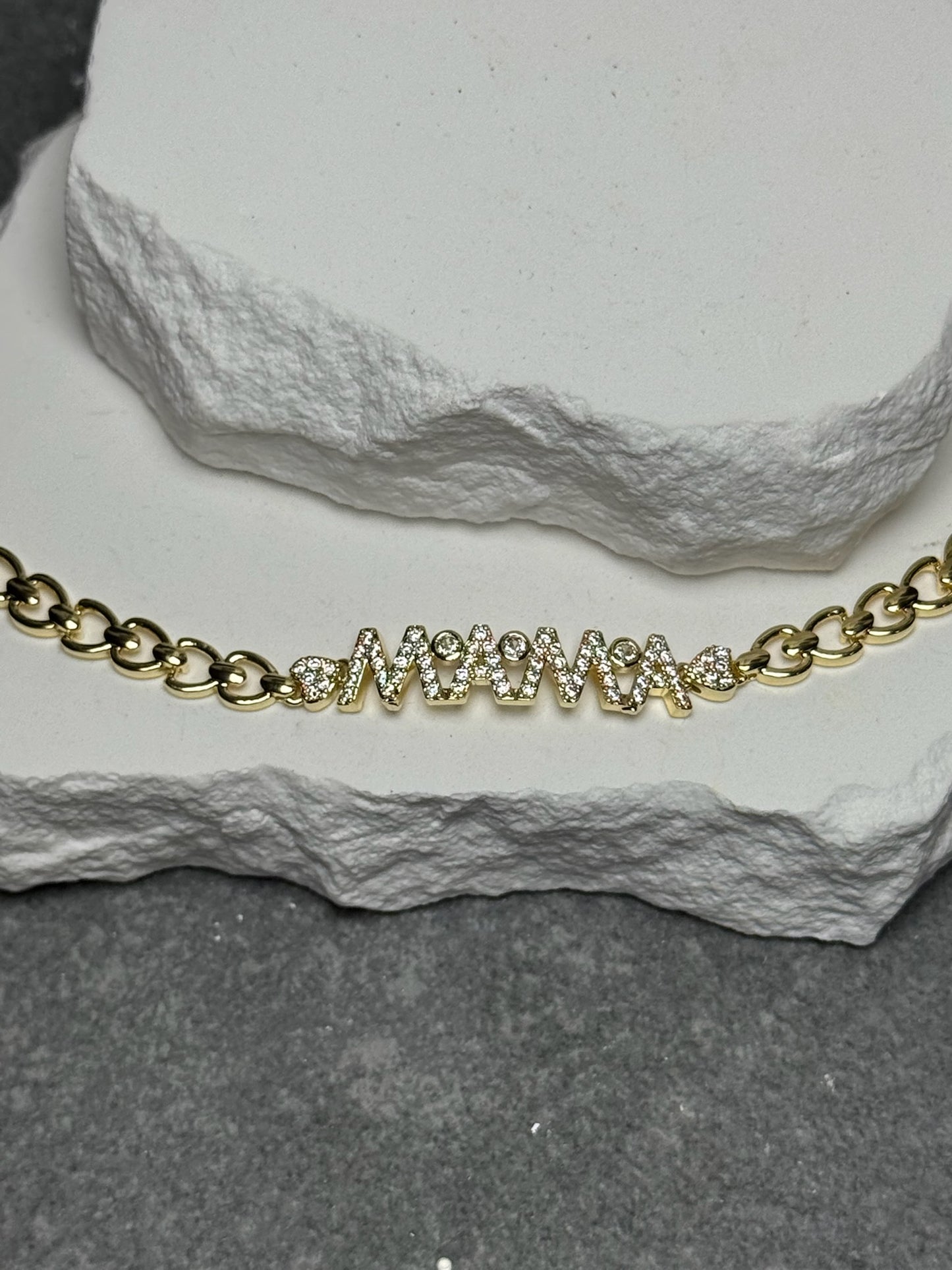 MAMA Diamond Bracelet 7"