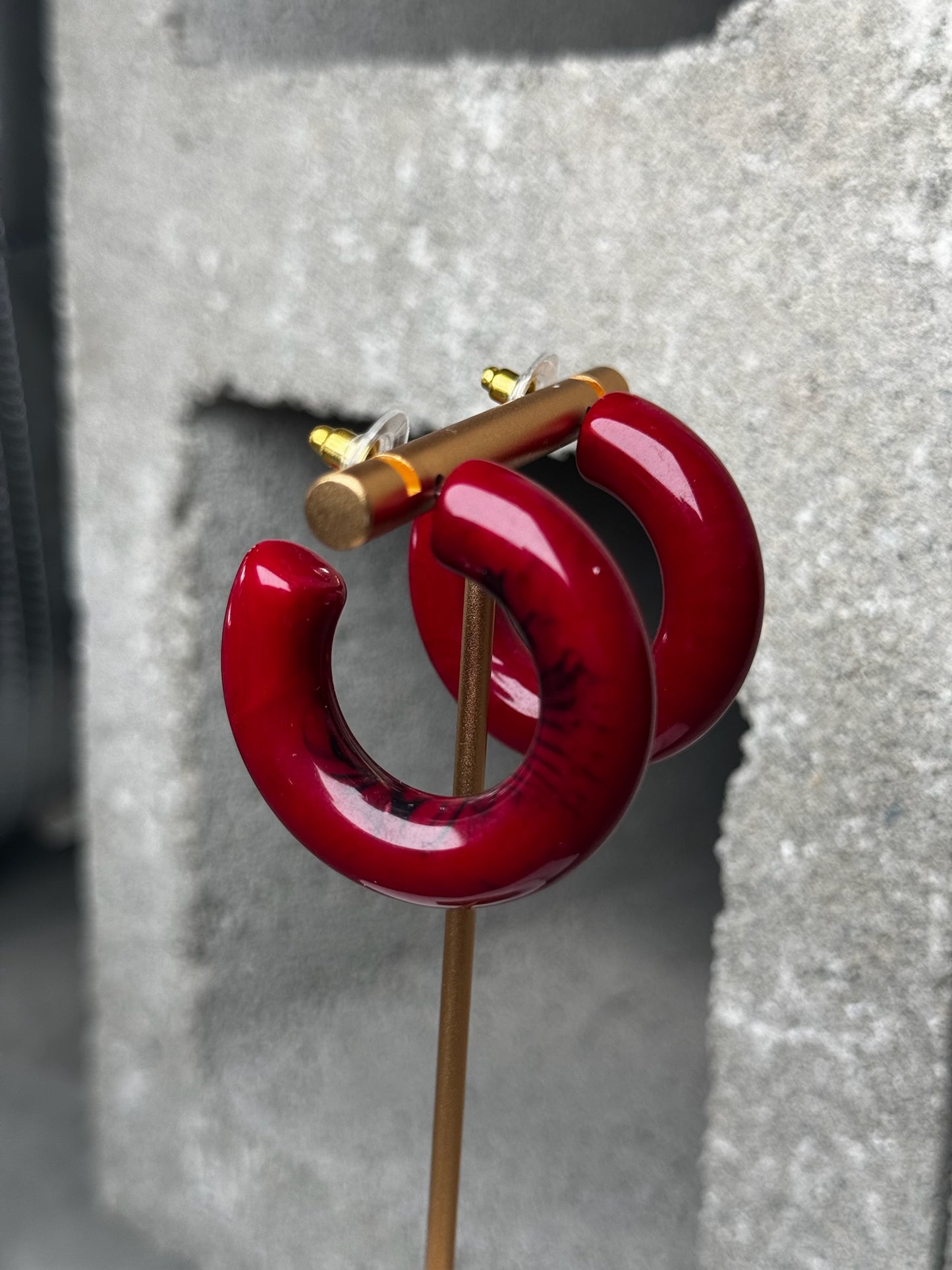 Not That Deep Hoop Earring