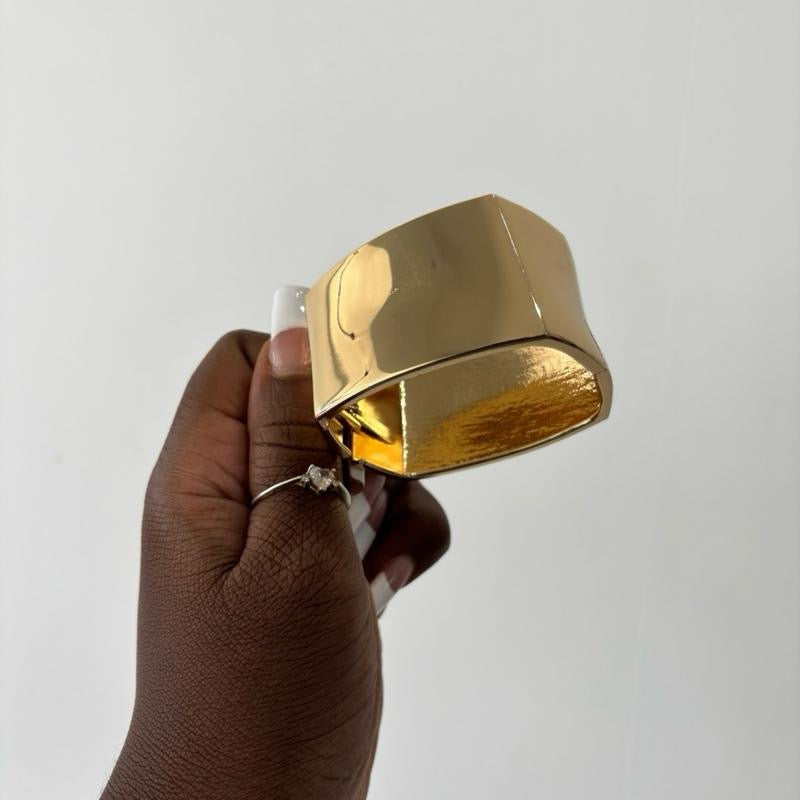 Stack Attack Square Cuff Bracelet 8"