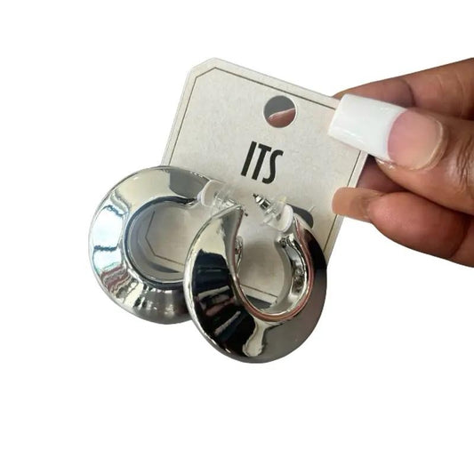 Clean Girl Aesthetic Hoop Earrings for Female