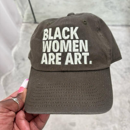 Sage Women Are Art Dad Hat