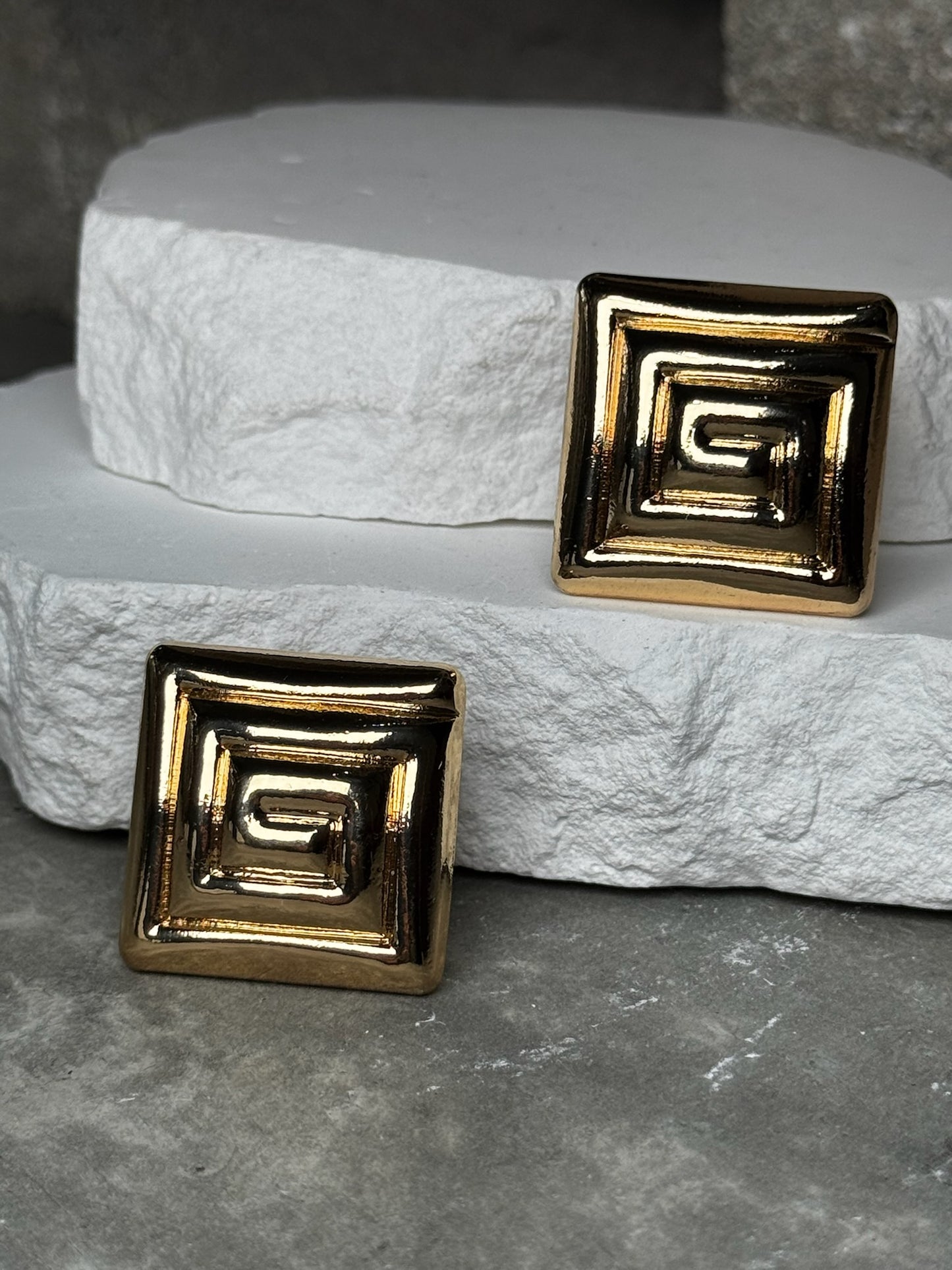 Block Party Stud Earrings