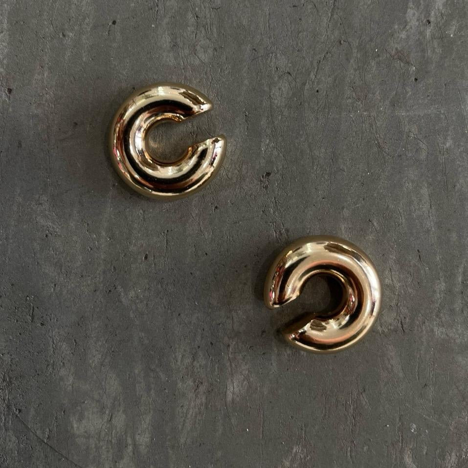 Mini Gold Chunky Solid Ear Cuff