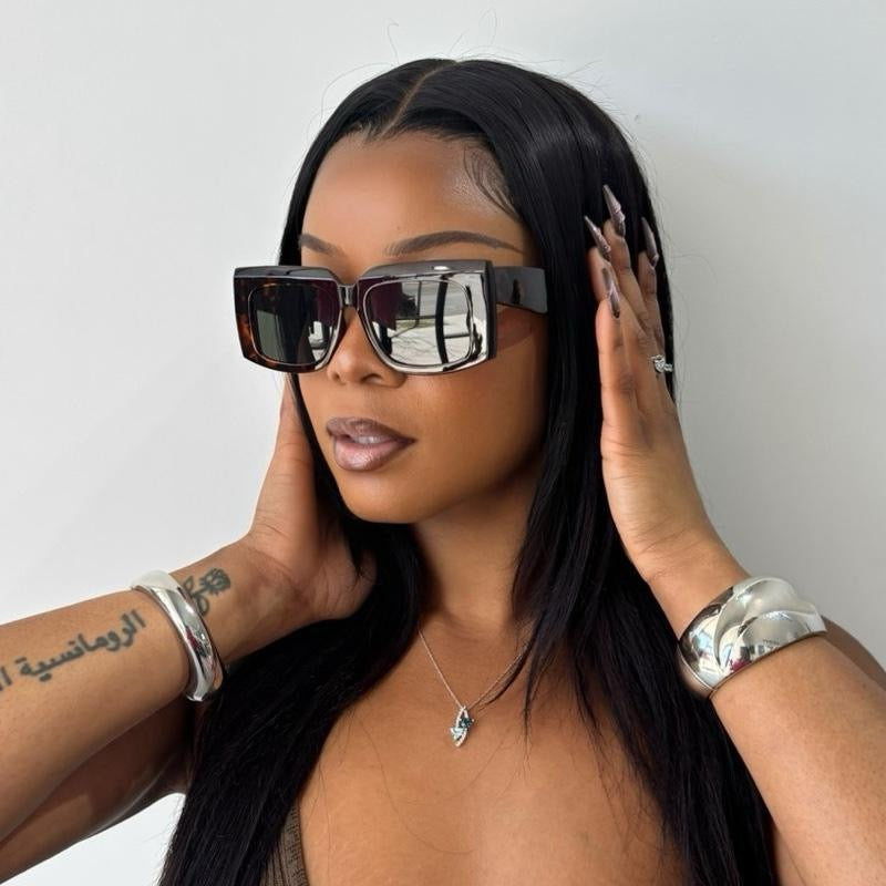 Don't Hate Rectangle Sunglasses