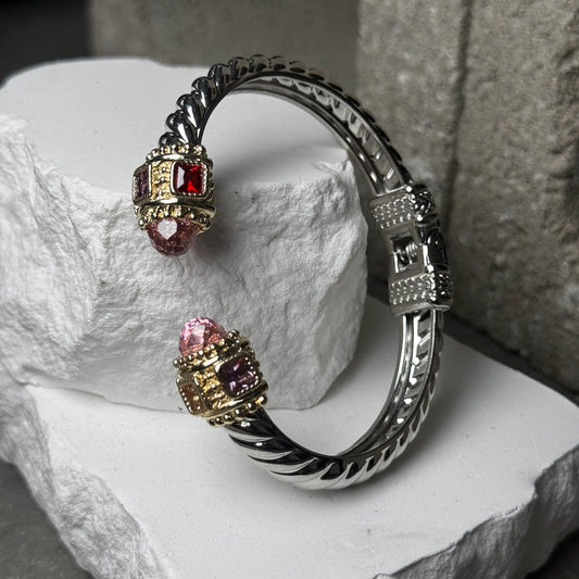 All That Glitters Expandable Cuff Bracelets Up To 8"