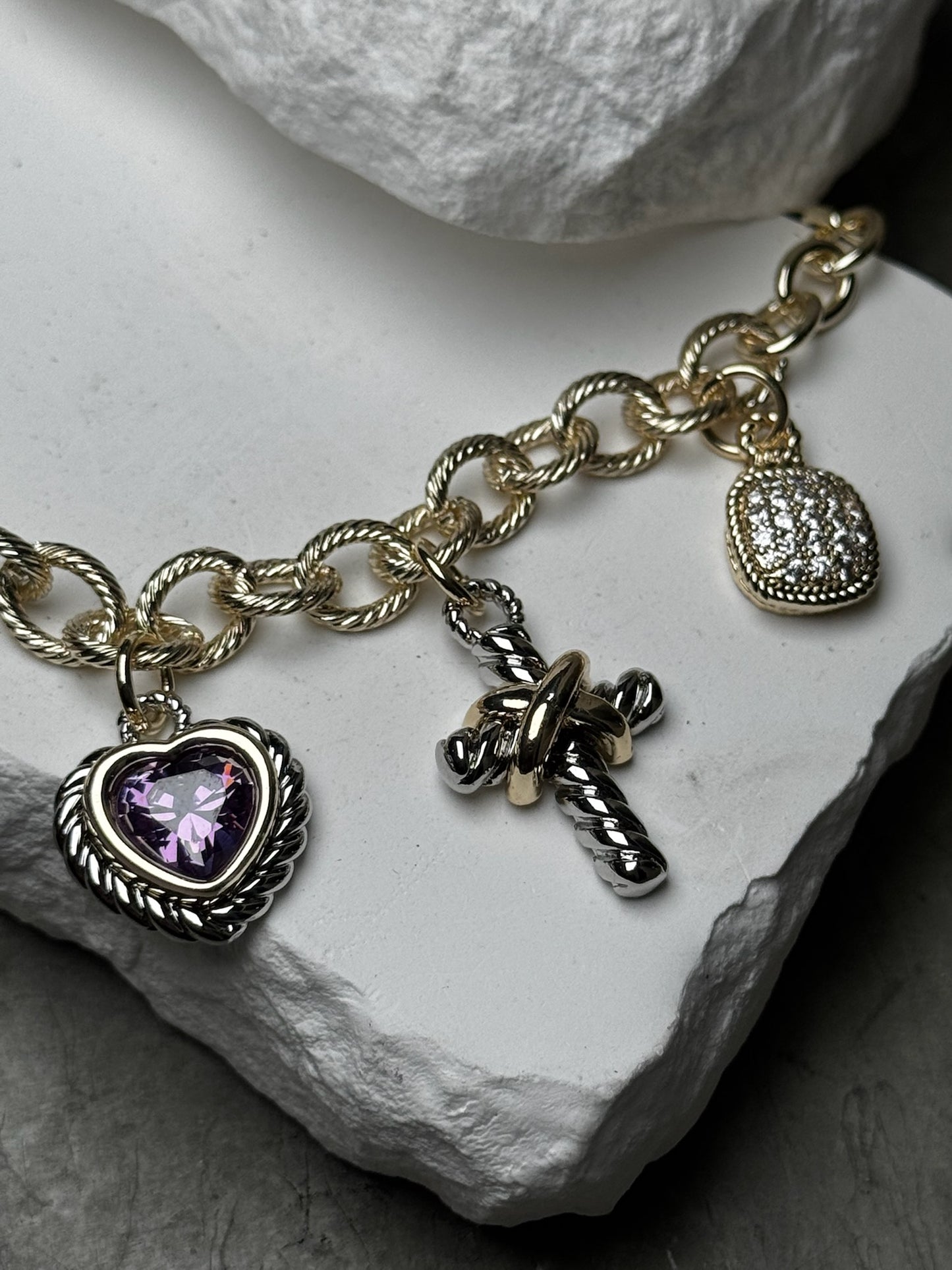 All Charmed Out Bracelet 8"