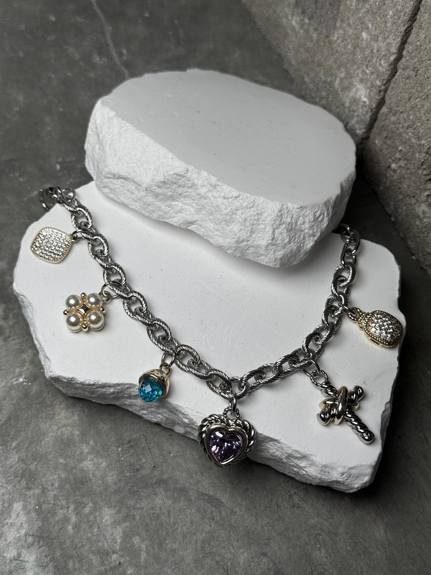 All Charmed Out Bracelet 8"