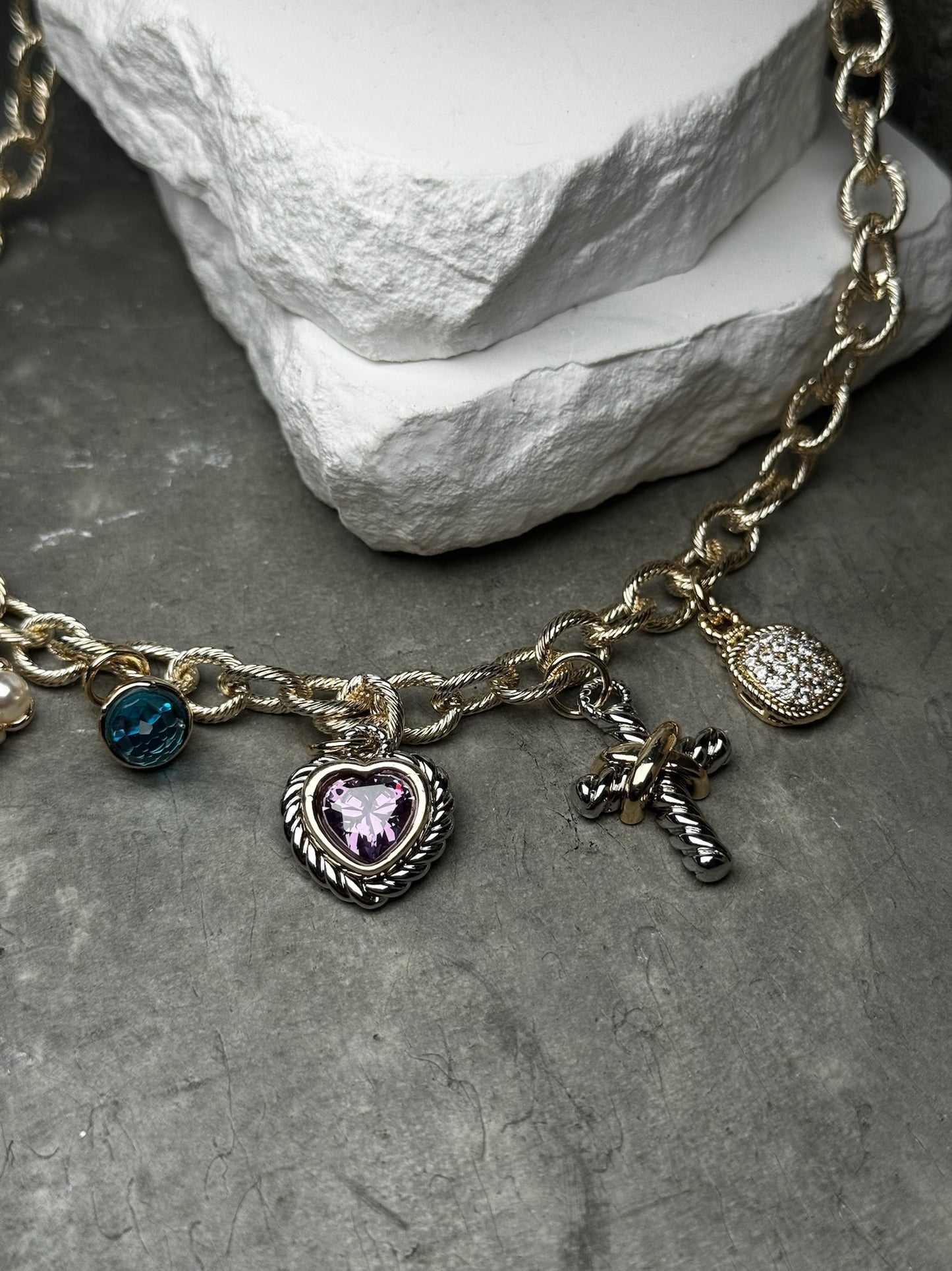Such A Charmer Necklace 16" w/ Extender