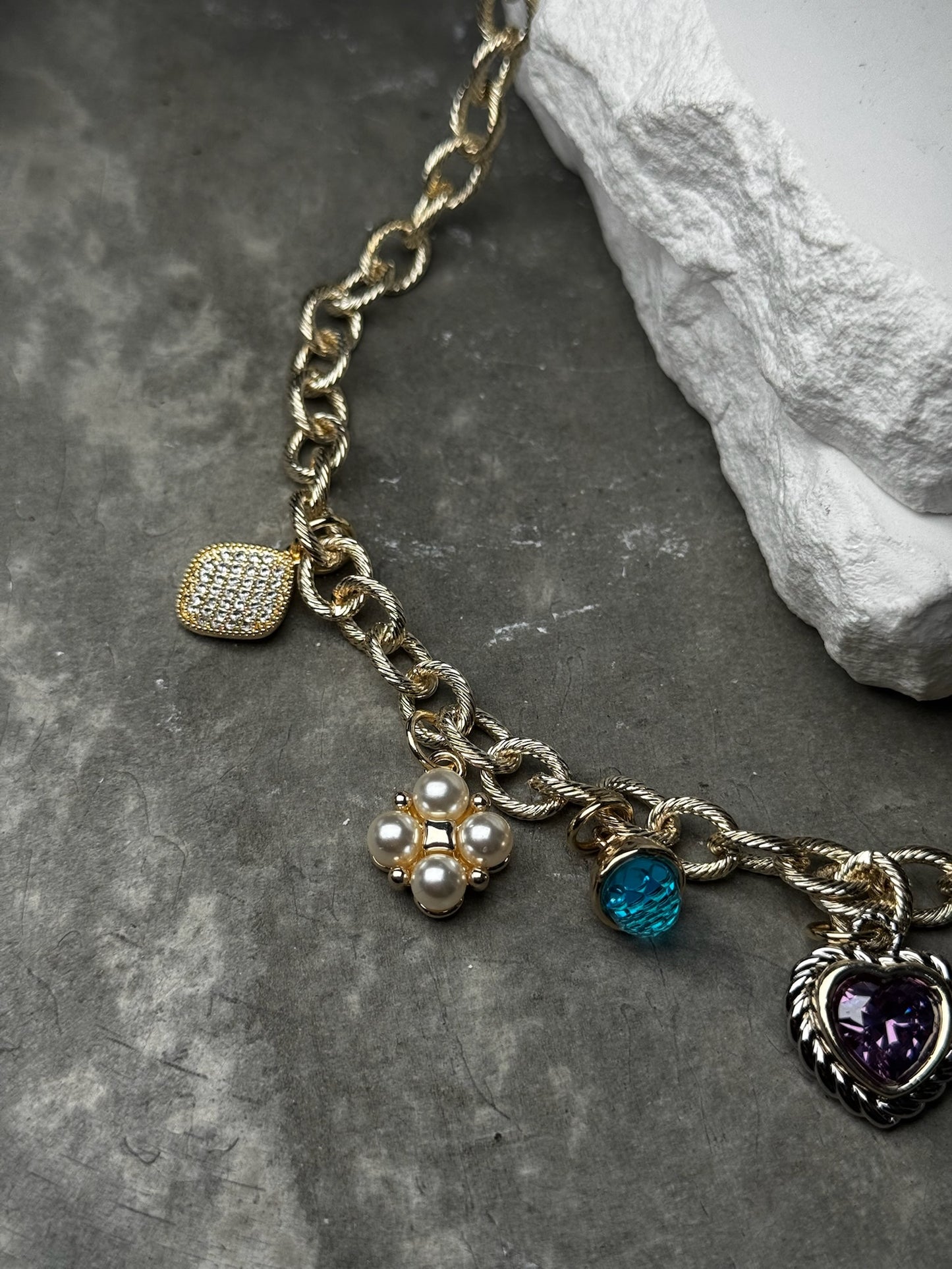 Such A Charmer Necklace 16" w/ Extender