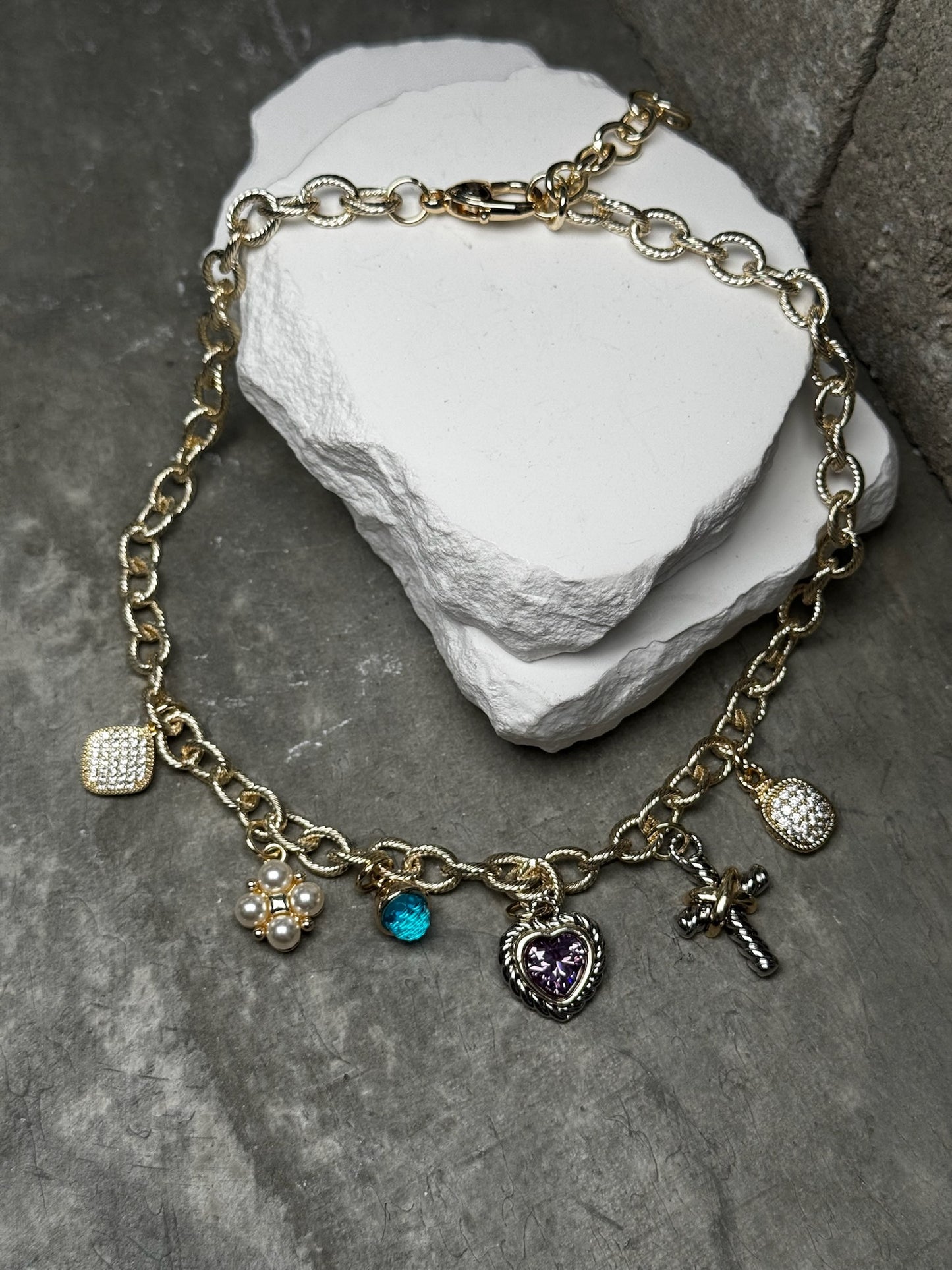 Such A Charmer Necklace 16" w/ Extender