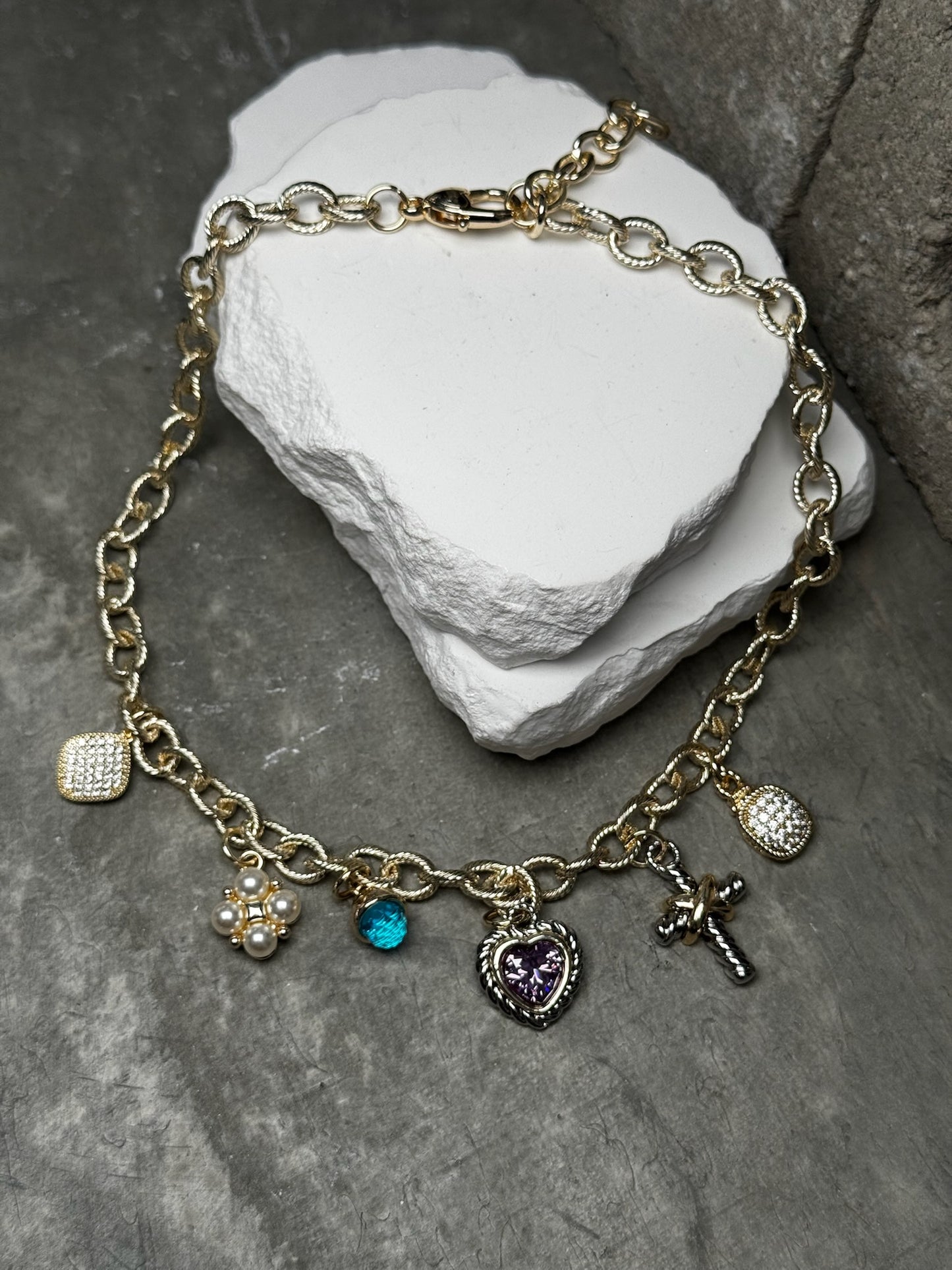 Such A Charmer Necklace 16" w/ Extender