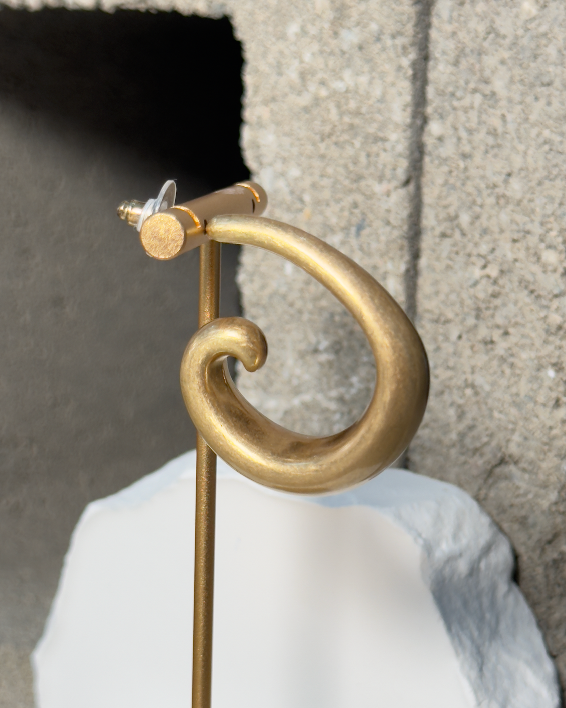 Golden Hour Swirl Earrings