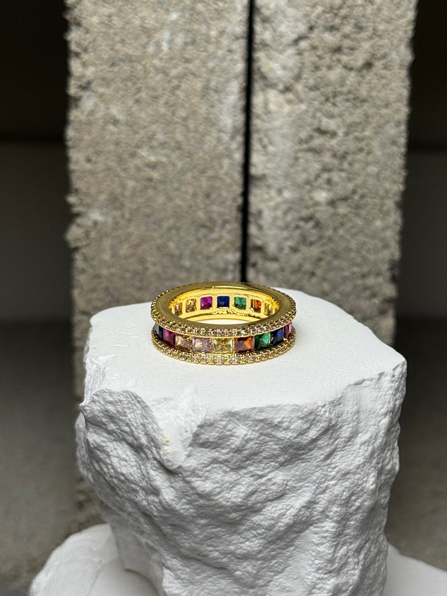 Happy Hour Multi Color Ring 8