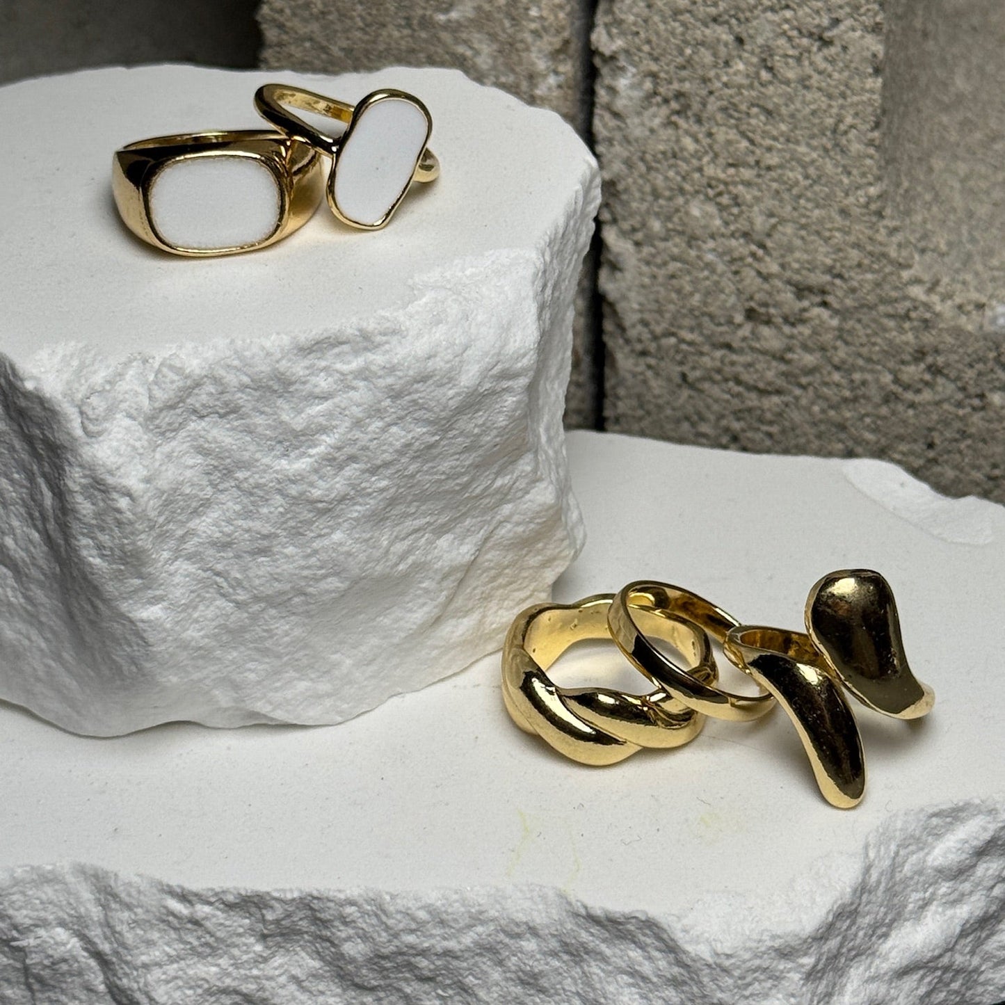 Stack Me 5 Piece Ring Set Size 8