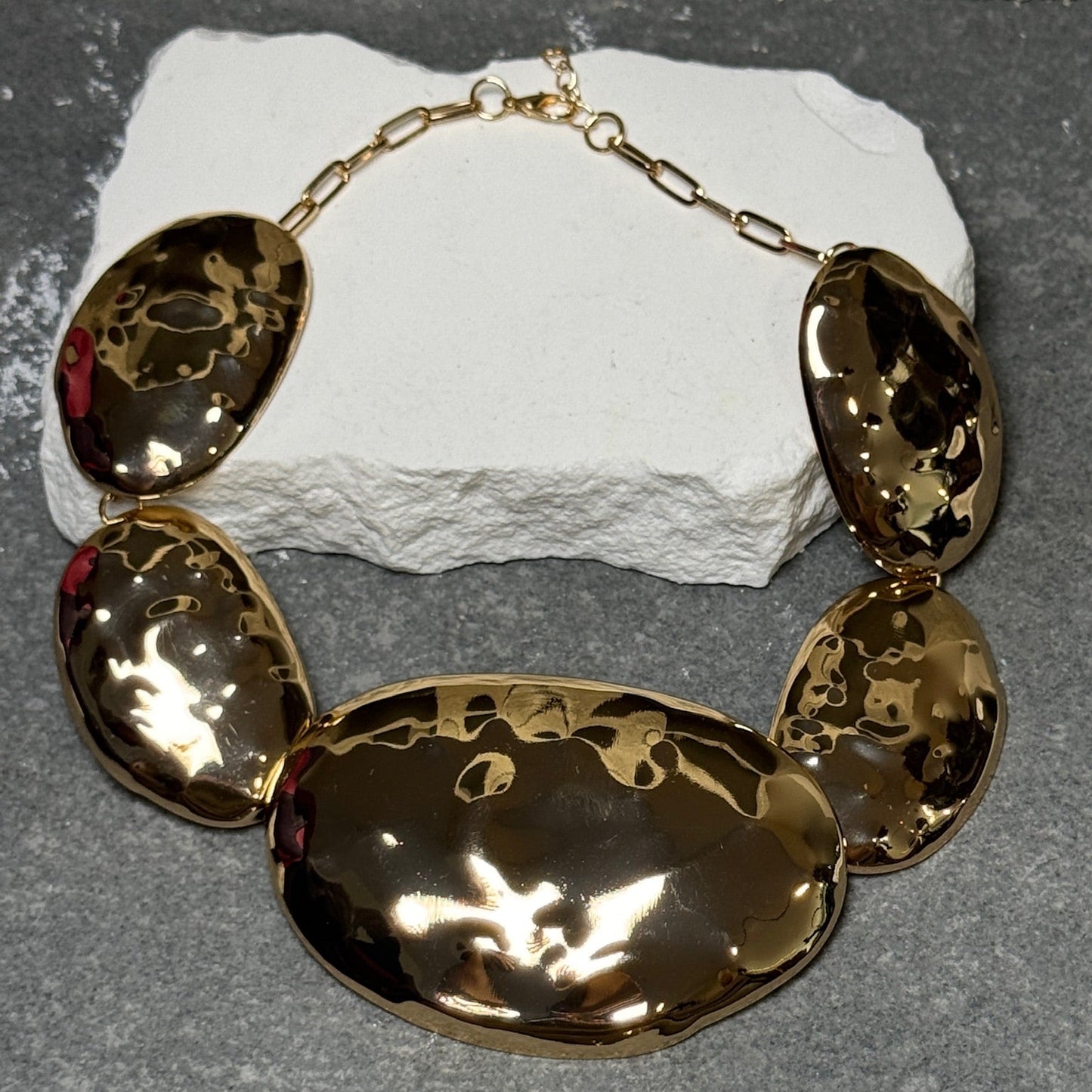 Old Money Statement Necklace 16" w/ Extender