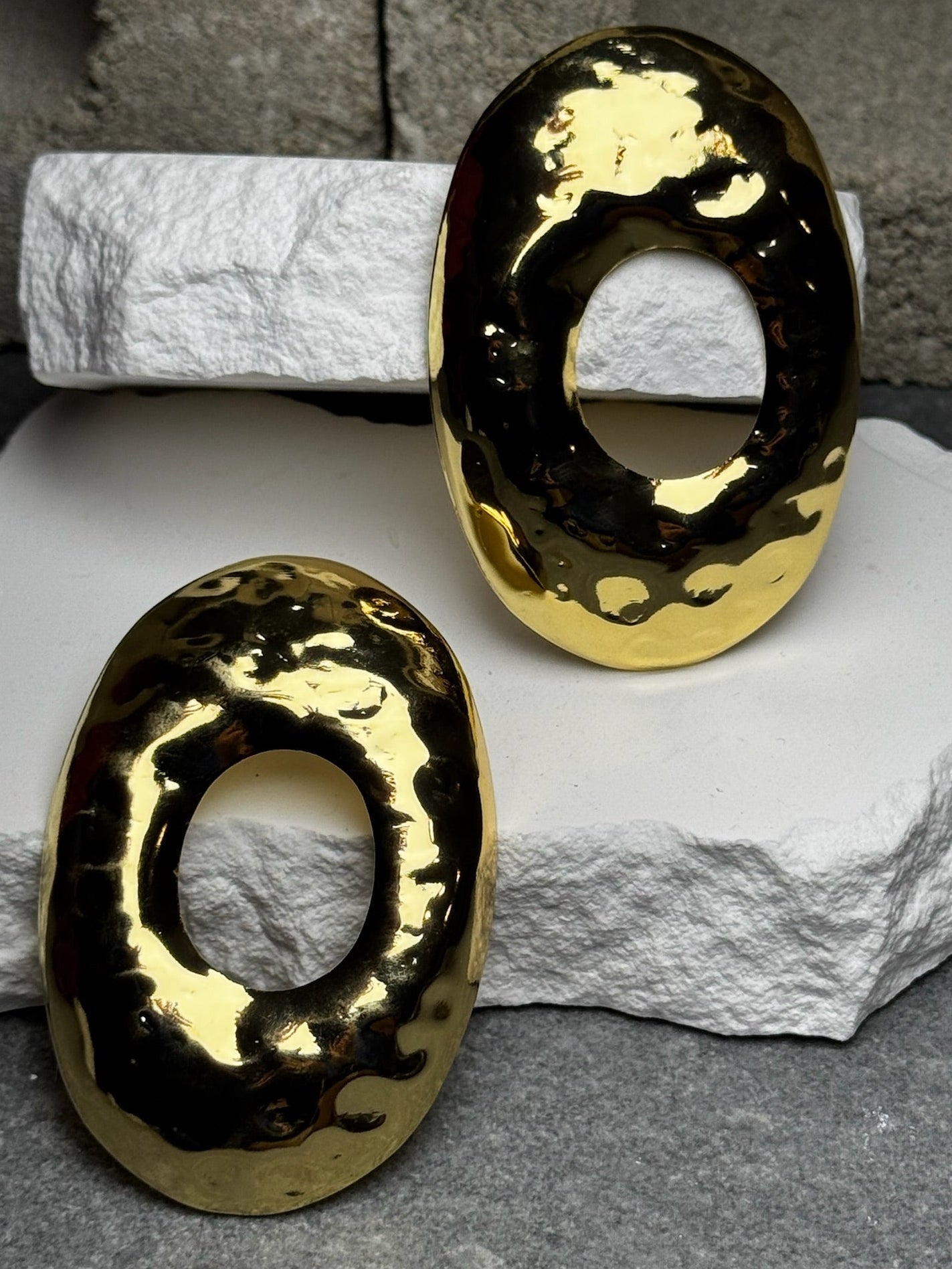 Golden Halo Earring