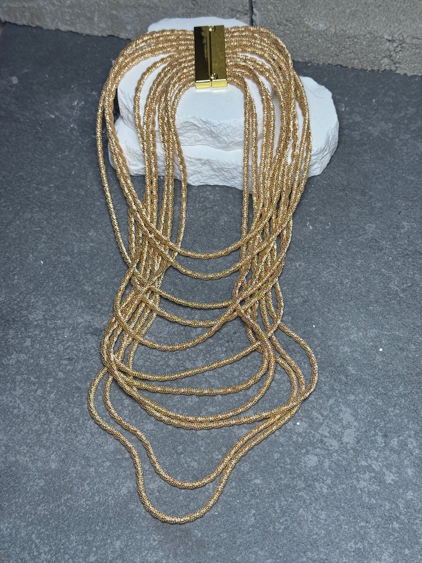 Do The Most Layered Necklace 19"