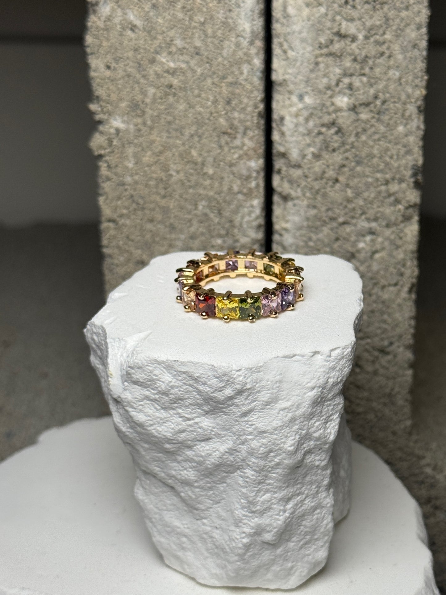 Good Energy Multi Colored Ring 7