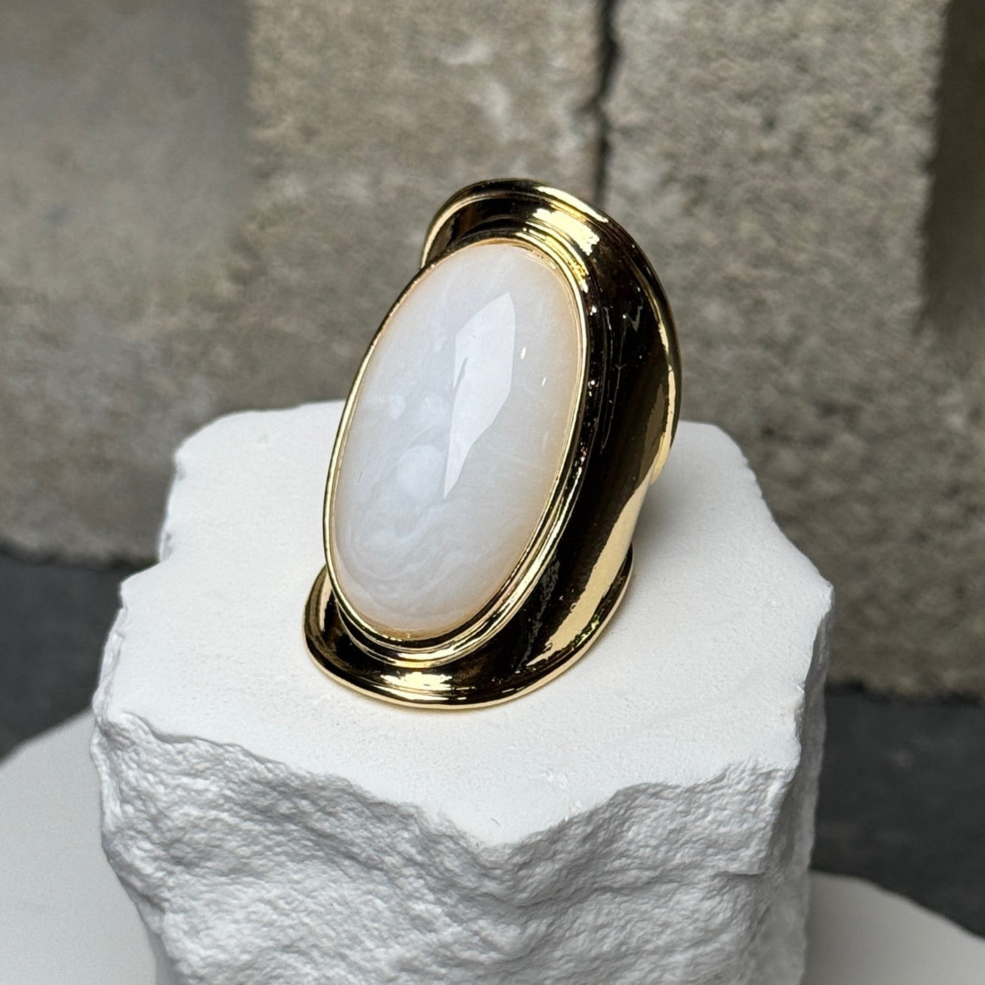 Majesty Mood Cuff Ring Size 8