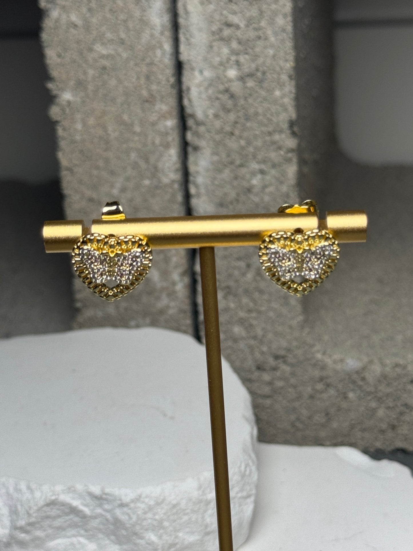 Heartbreaker Butterfly Stud Earrings