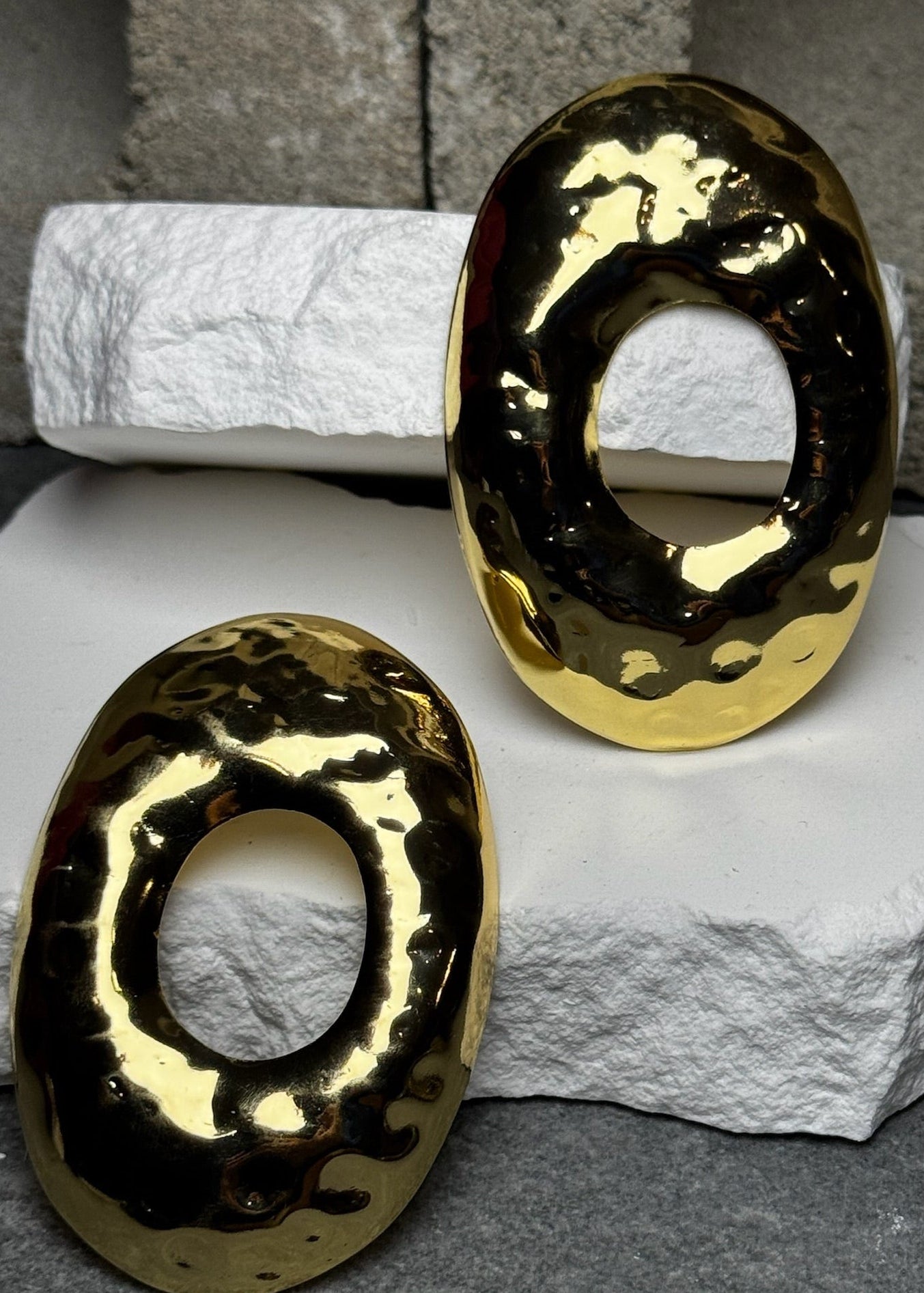 Golden Halo Earring