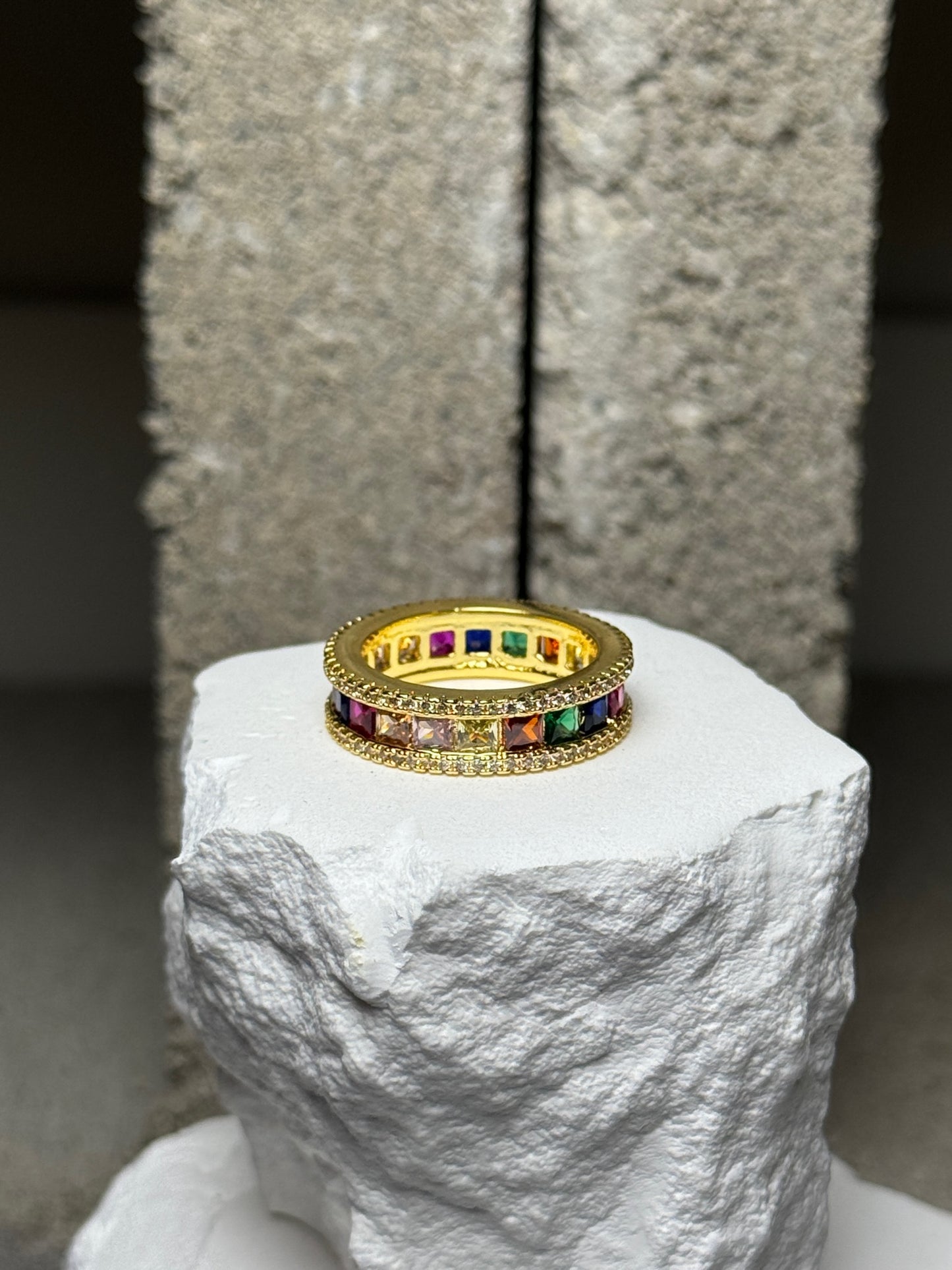 Happy Hour Multi Color Ring 8