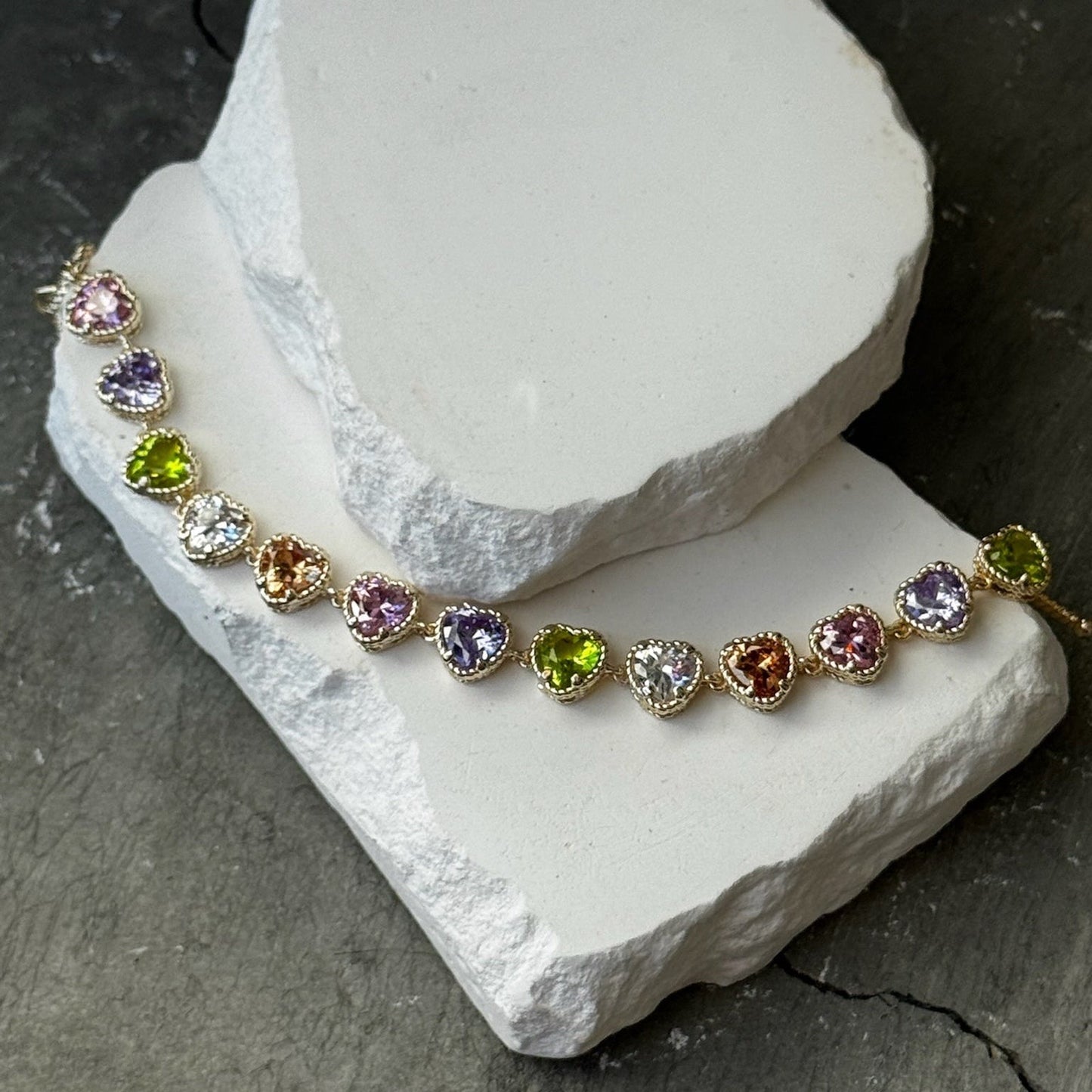 Your Favorite Heart Bracelet 7"