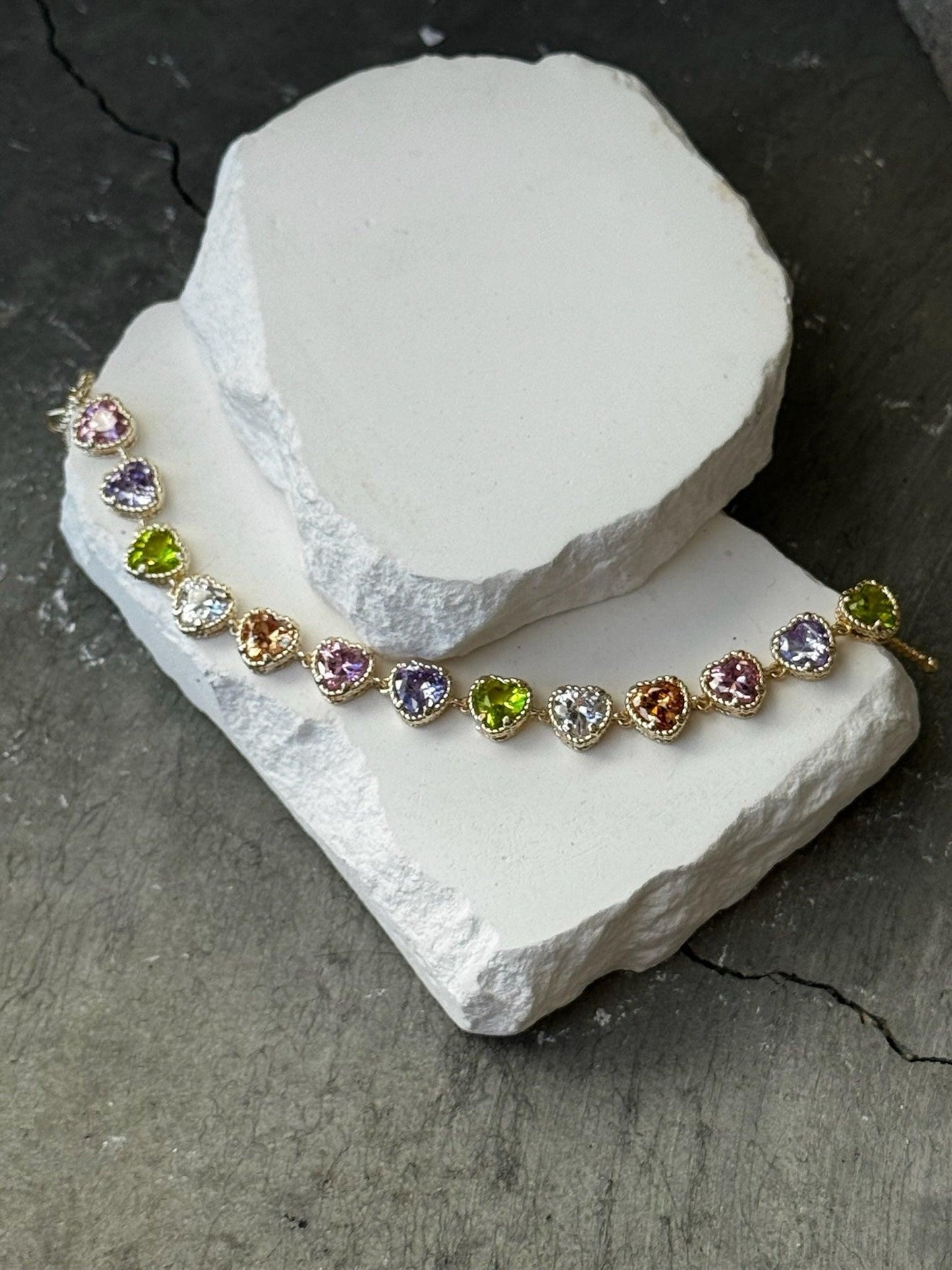Your Favorite Heart Bracelet 7"