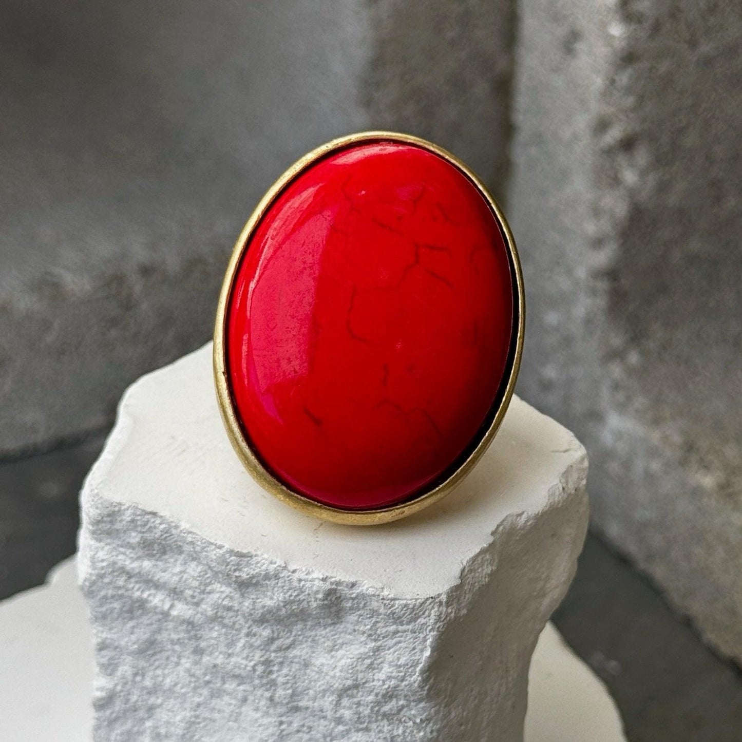 Stone Wash Expandable Ring Up To Size 10
