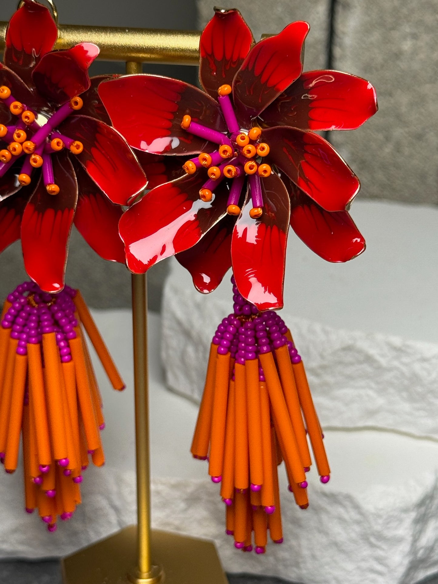 Off The Clock Tassel Earring
