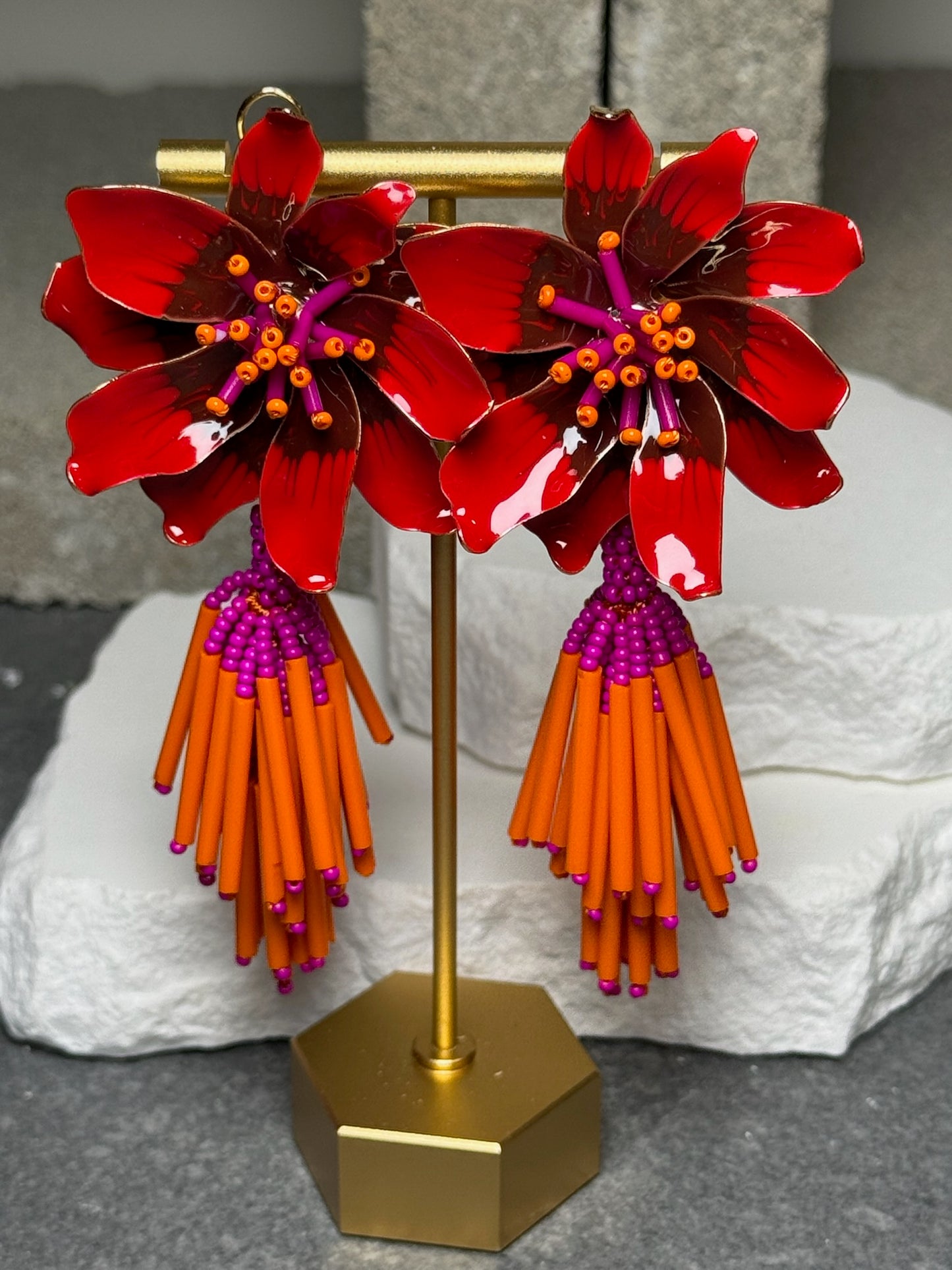 Off The Clock Tassel Earring