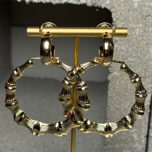 Outside Again Bamboo Earrings