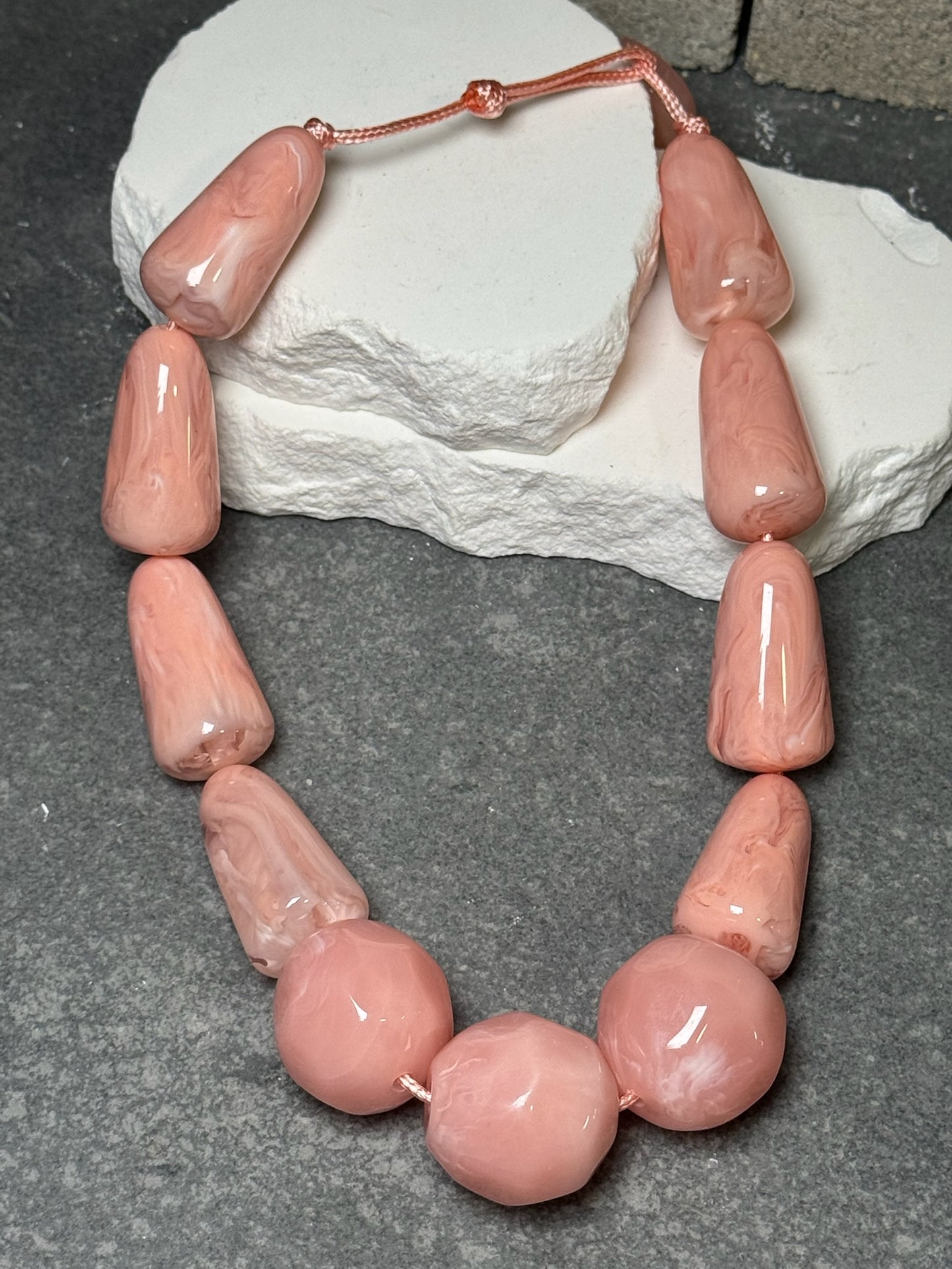 Run The Room Statement Necklace 20"