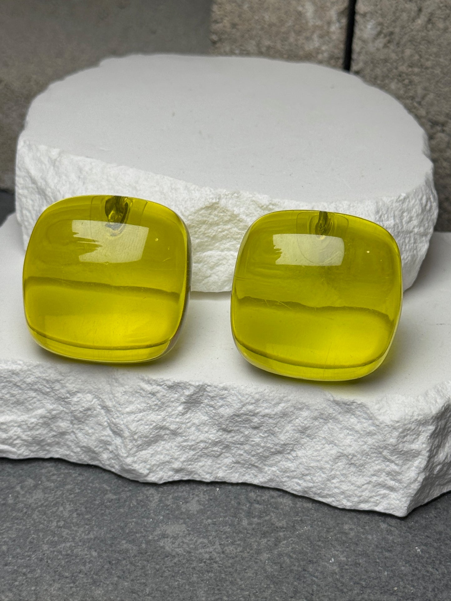 Jelly Mood Stud Earrings