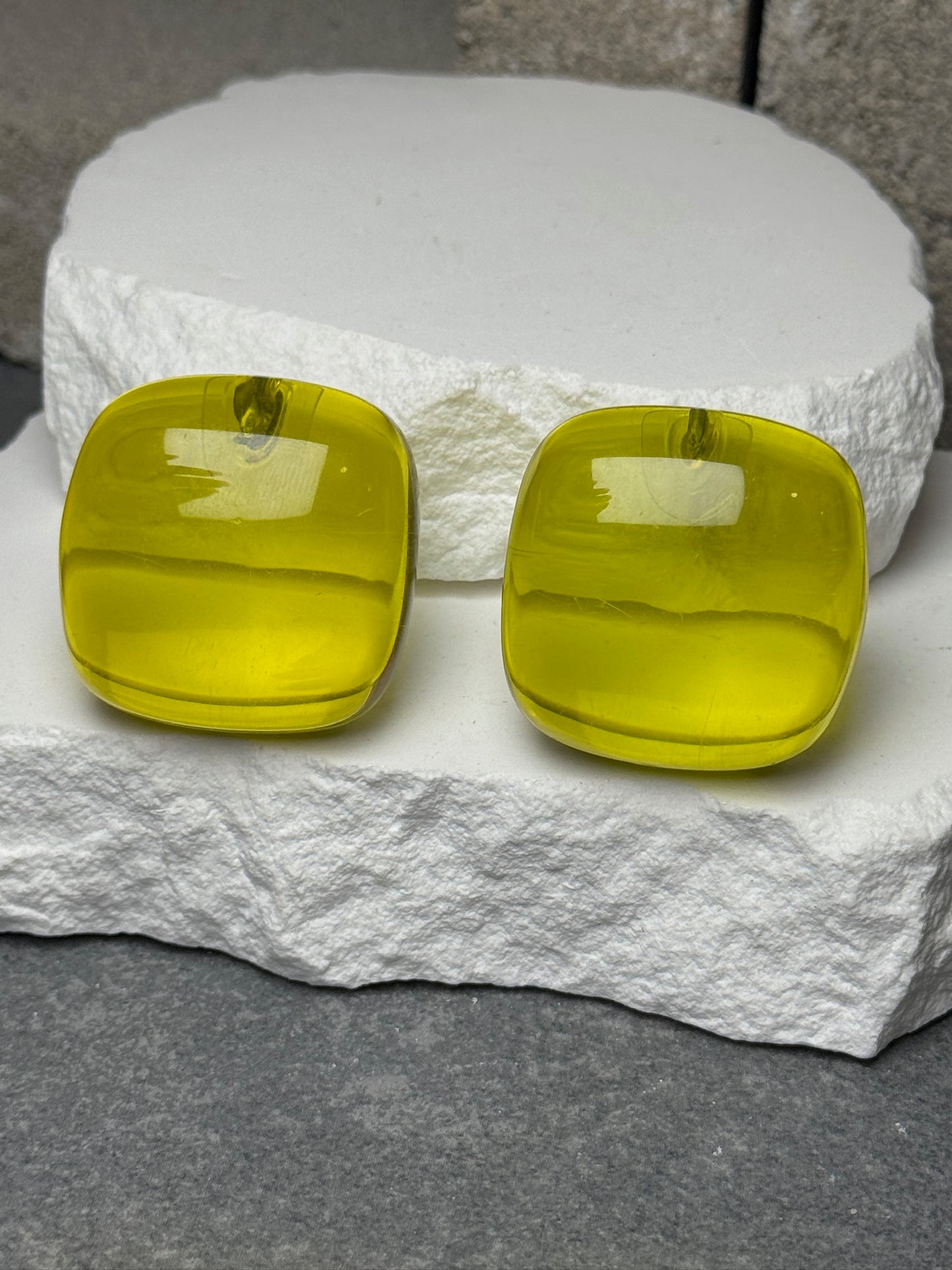 Jelly Mood Stud Earrings
